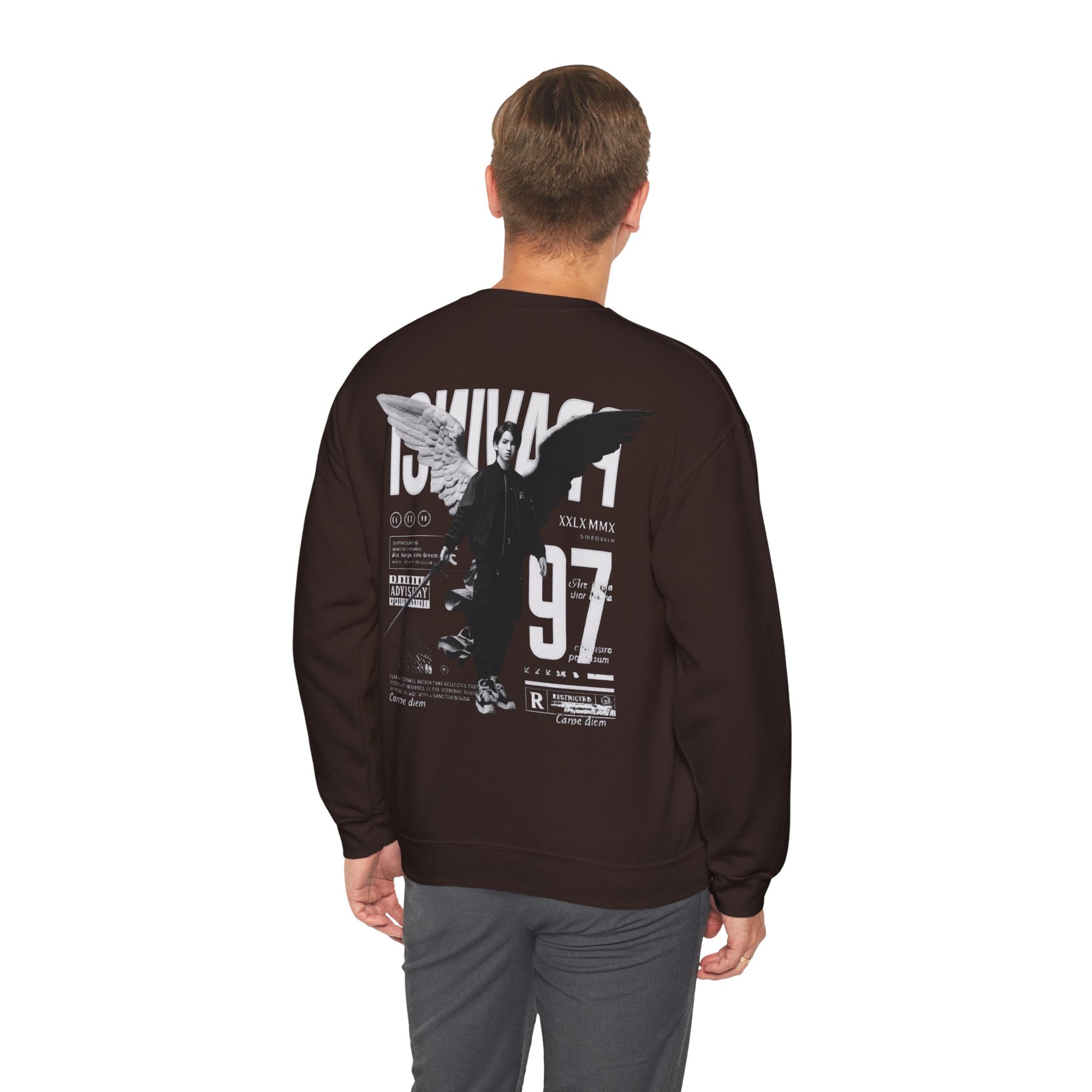 Pravinci Imperium Monocromia - Dark Chocolate Sweatshirt