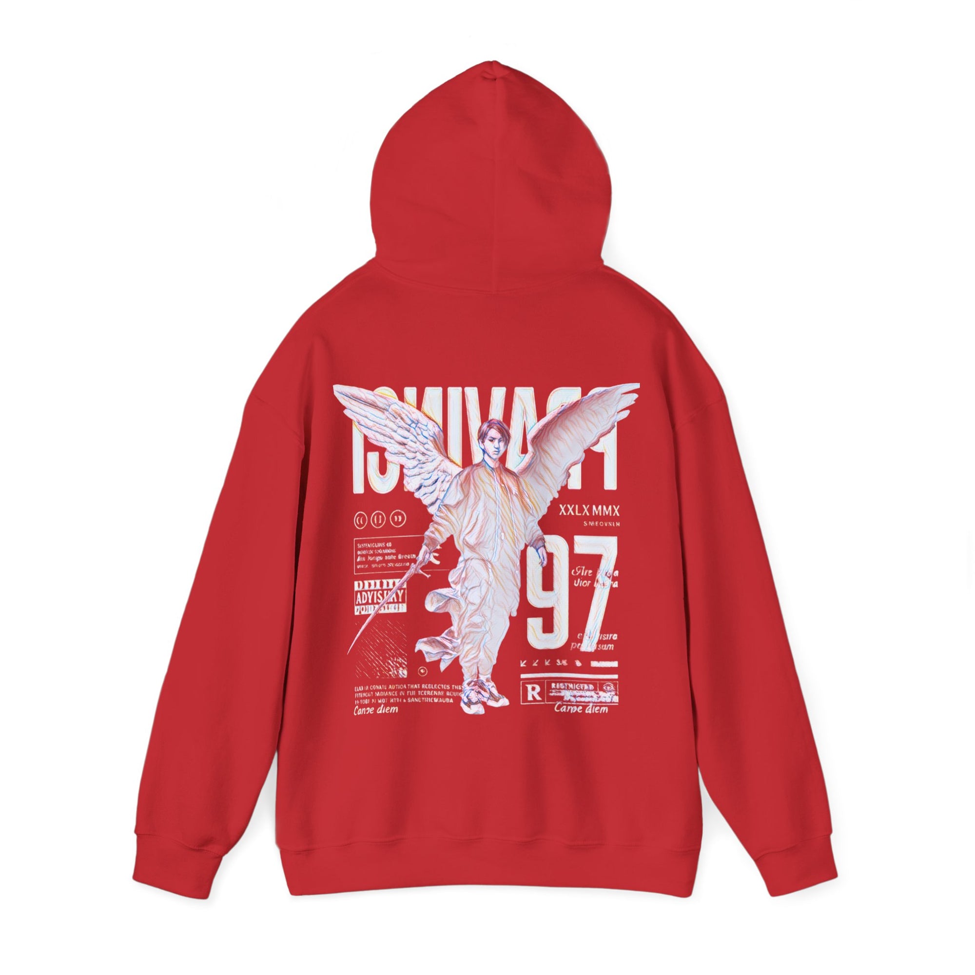 Pravinci Imperium - Red Hooded Sweatshirt