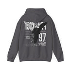 Pravinci Imperium Monocromia - Charcoal Hooded Sweatshirt