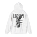 Pravinci Benedictus Labor Monocromia – White Hooded Sweatshirt