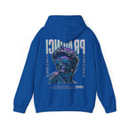 Pravinci Caecifides Iridescente – Dark Blue Hooded Sweatshirt
