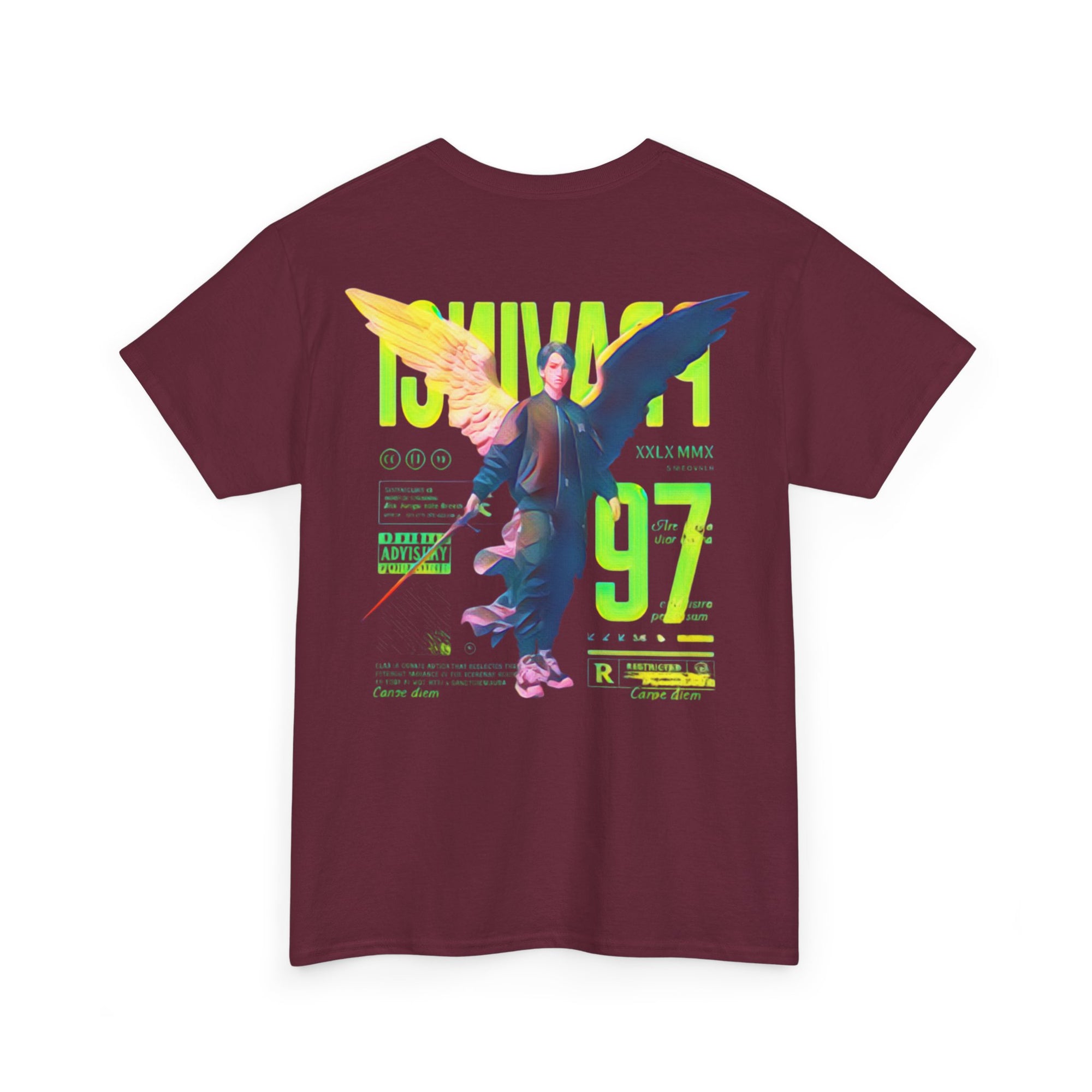 Pravinci Imperium Iridescente - Maroon T-Shirt