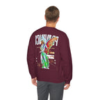 Pravinci Benedictus Labor Iridescente – Maroon Sweatshirt