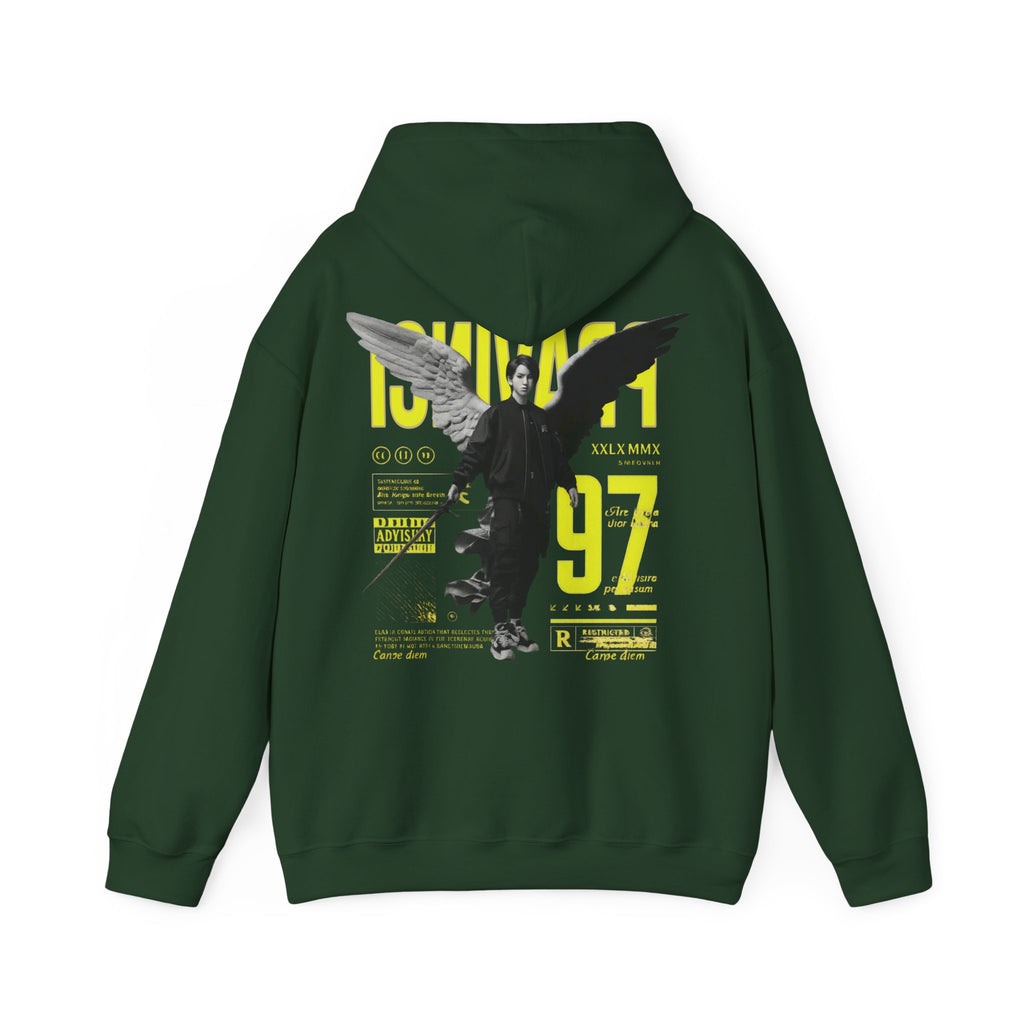 Pravinci Imperium - Forest Green Hooded Sweatshirt
