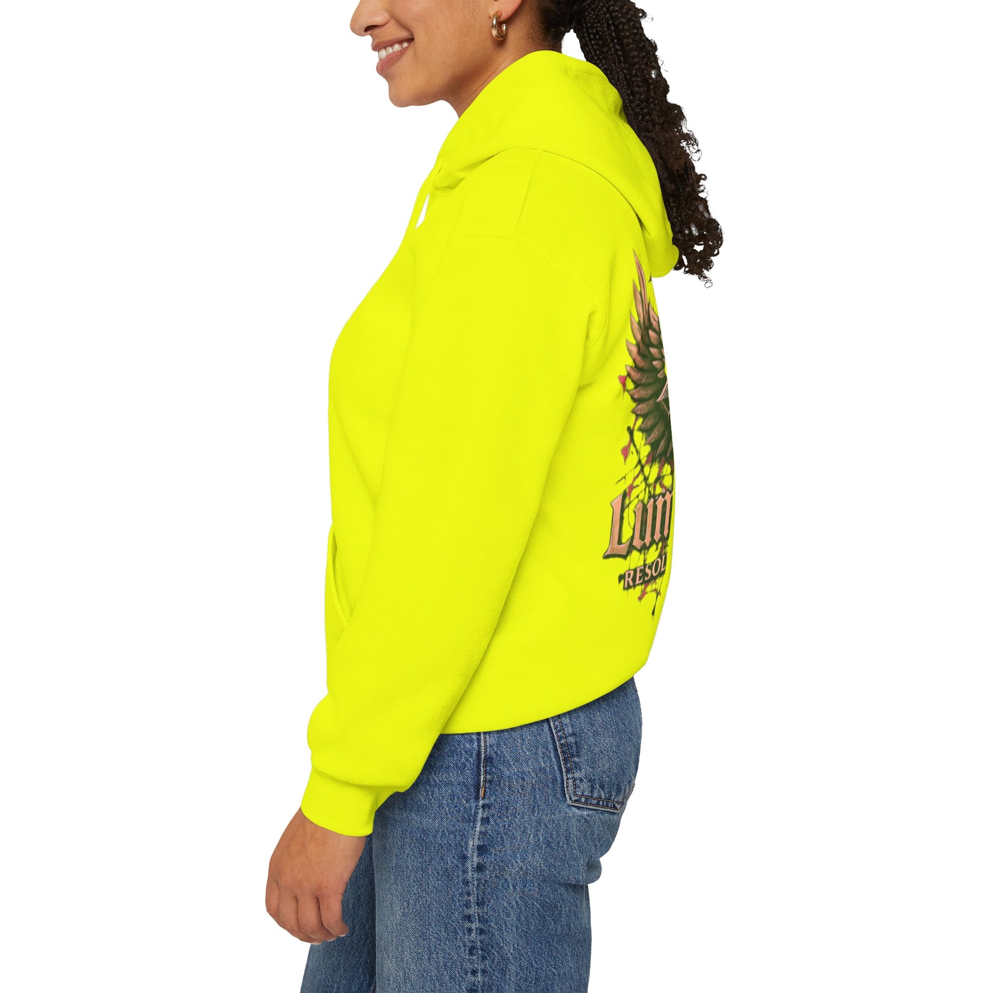 Pravinci Lumivictus Iridescente Olive Green - Hooded Sweatshirt