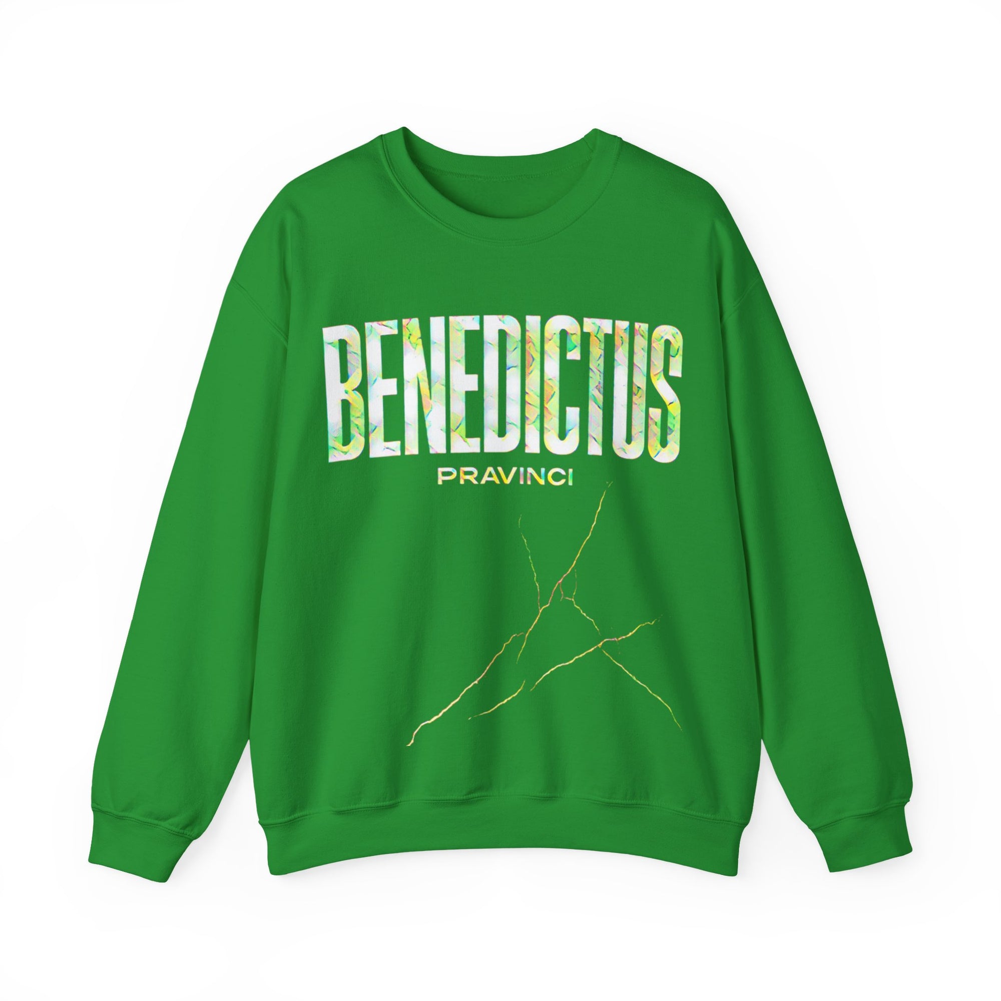 Pravinci Benedictus Labor Iridescente – Green Sweatshirt