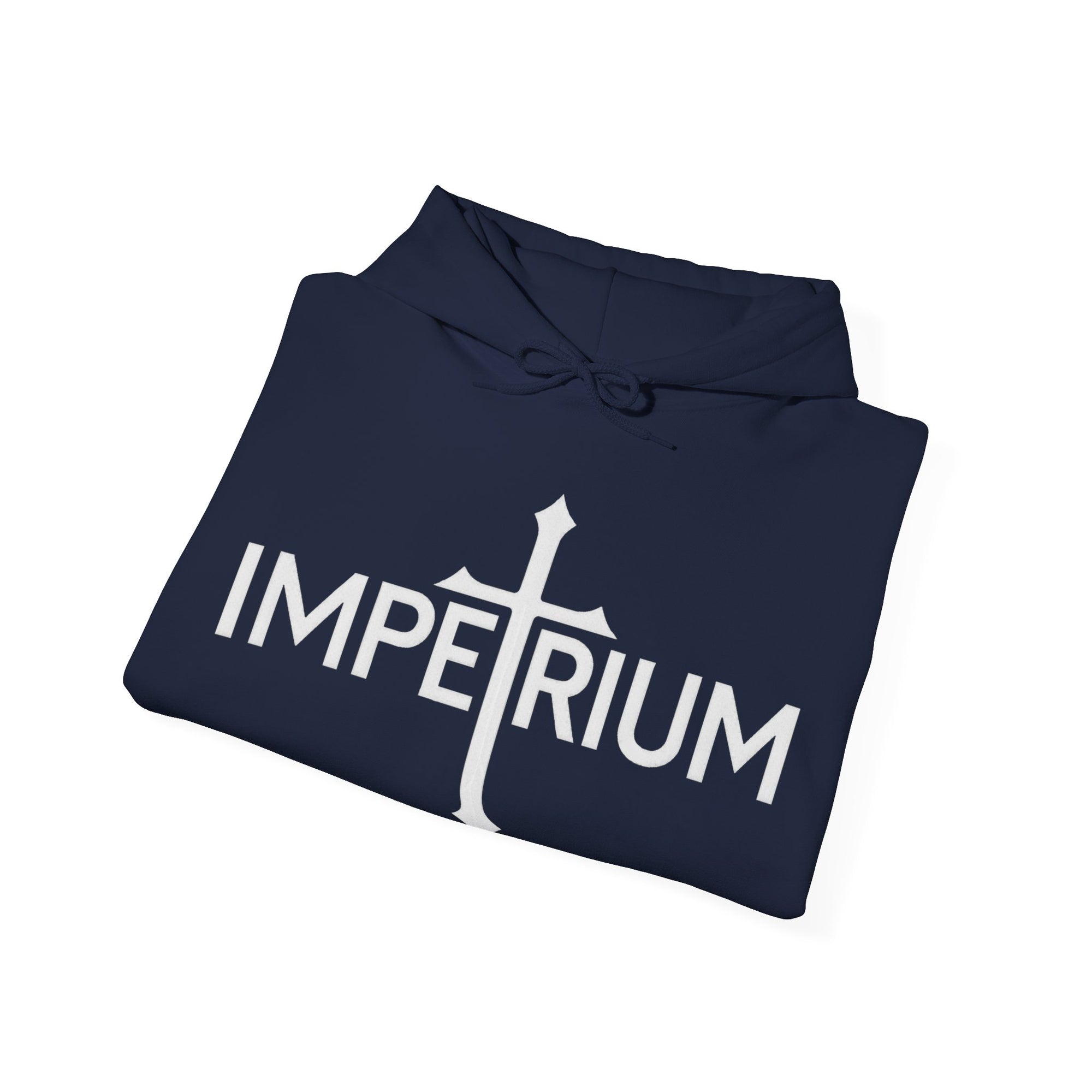 Pravinci Imperium Monocromia - Navy Hooded Sweatshirt
