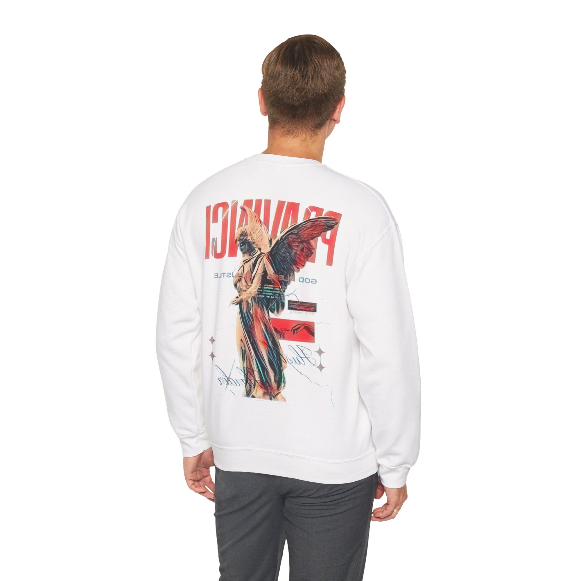 Pravinci Benedictus Labor Iridescente – White Sweatshirt