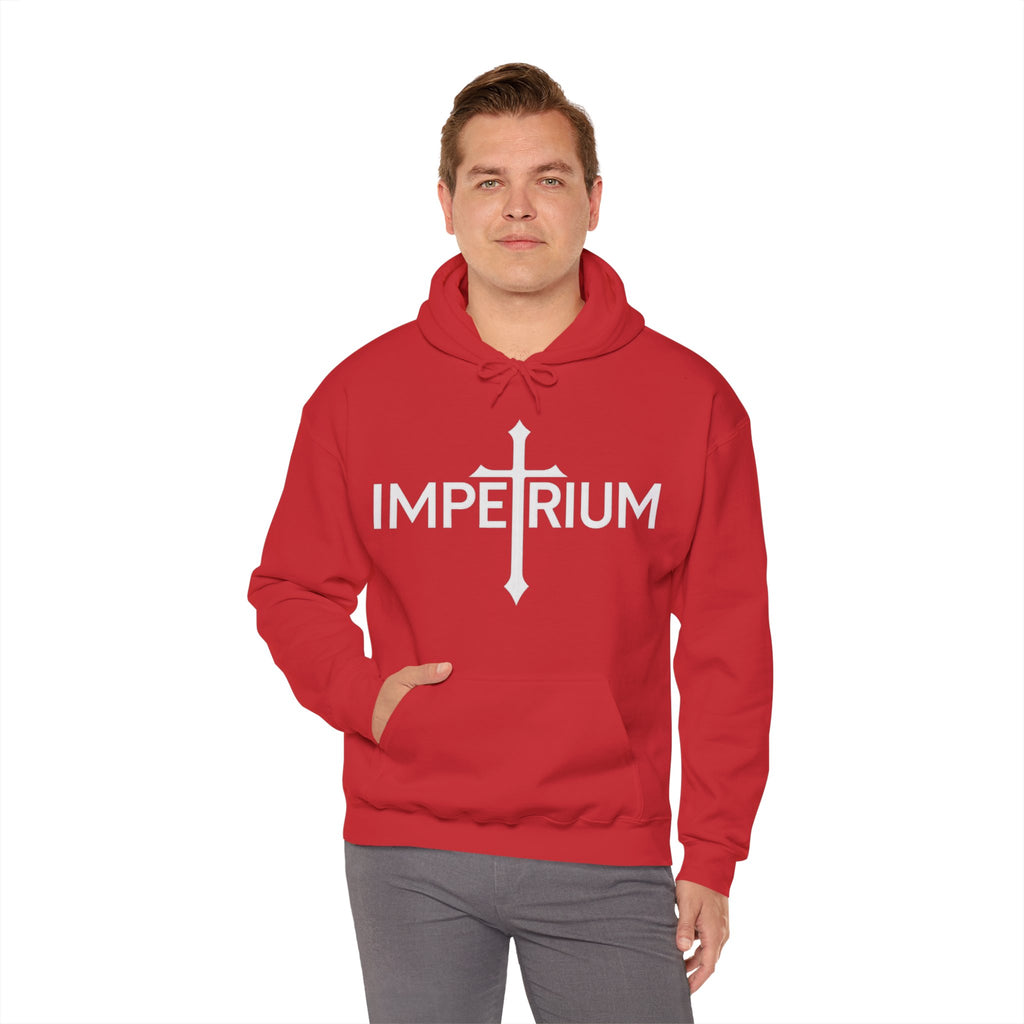 Pravinci Imperium Monocromia - Red Hooded Sweatshirt
