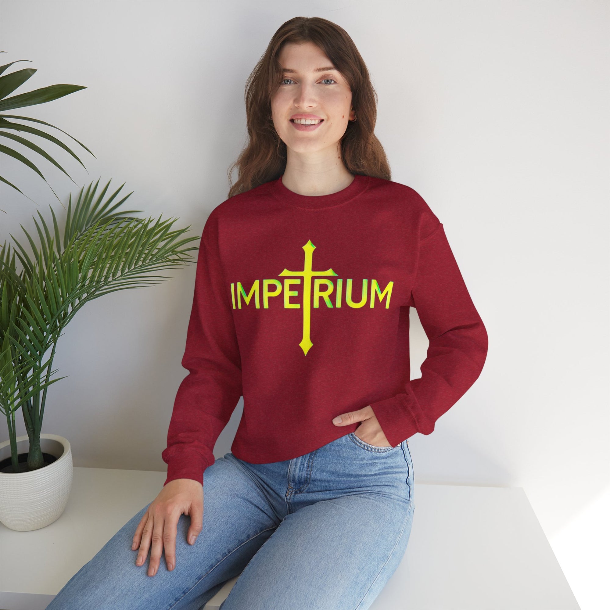 Pravinci Imperium Iridescente - Antique Cherry Red Sweatshirt