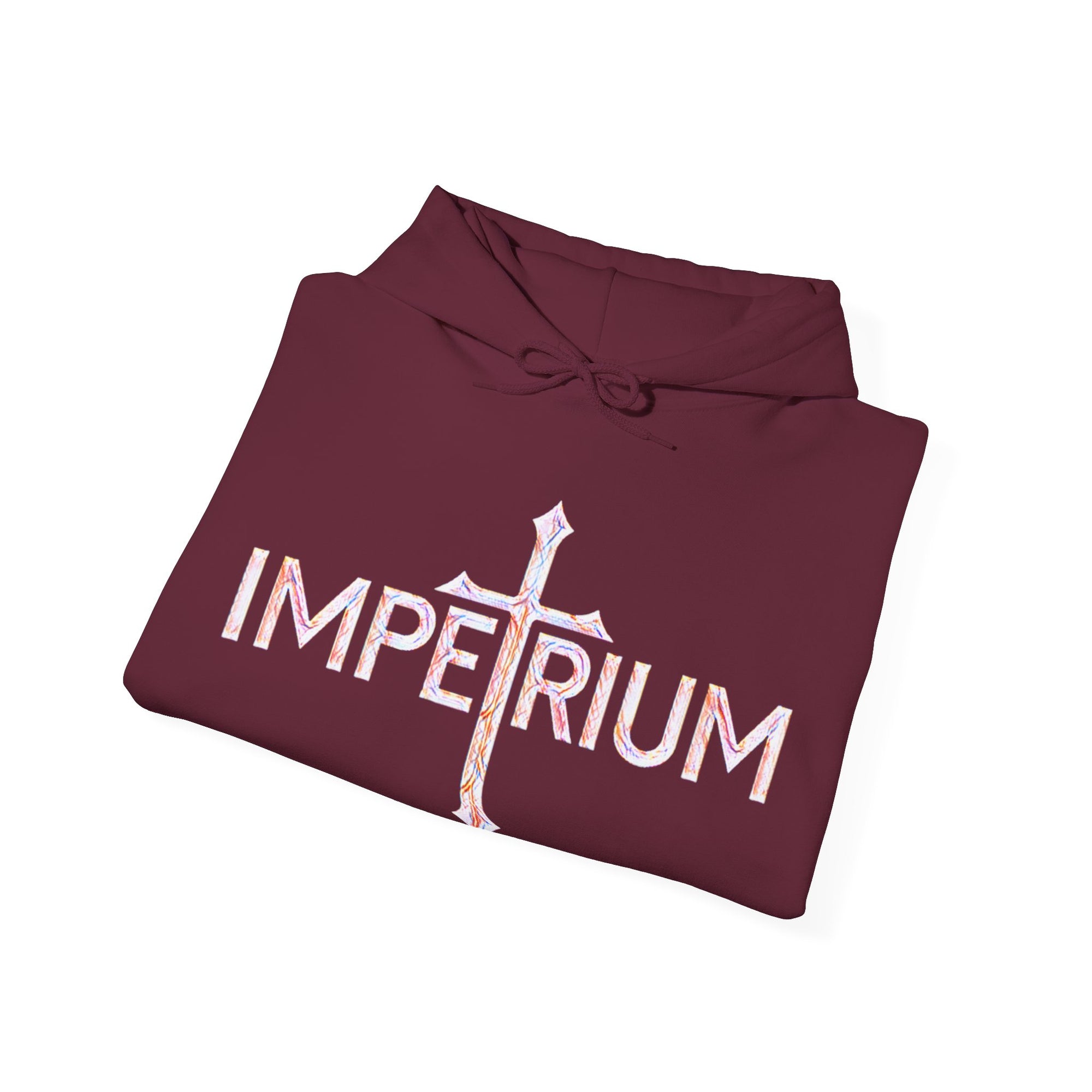 Pravinci Imperium - Maroon Hooded Sweatshirt