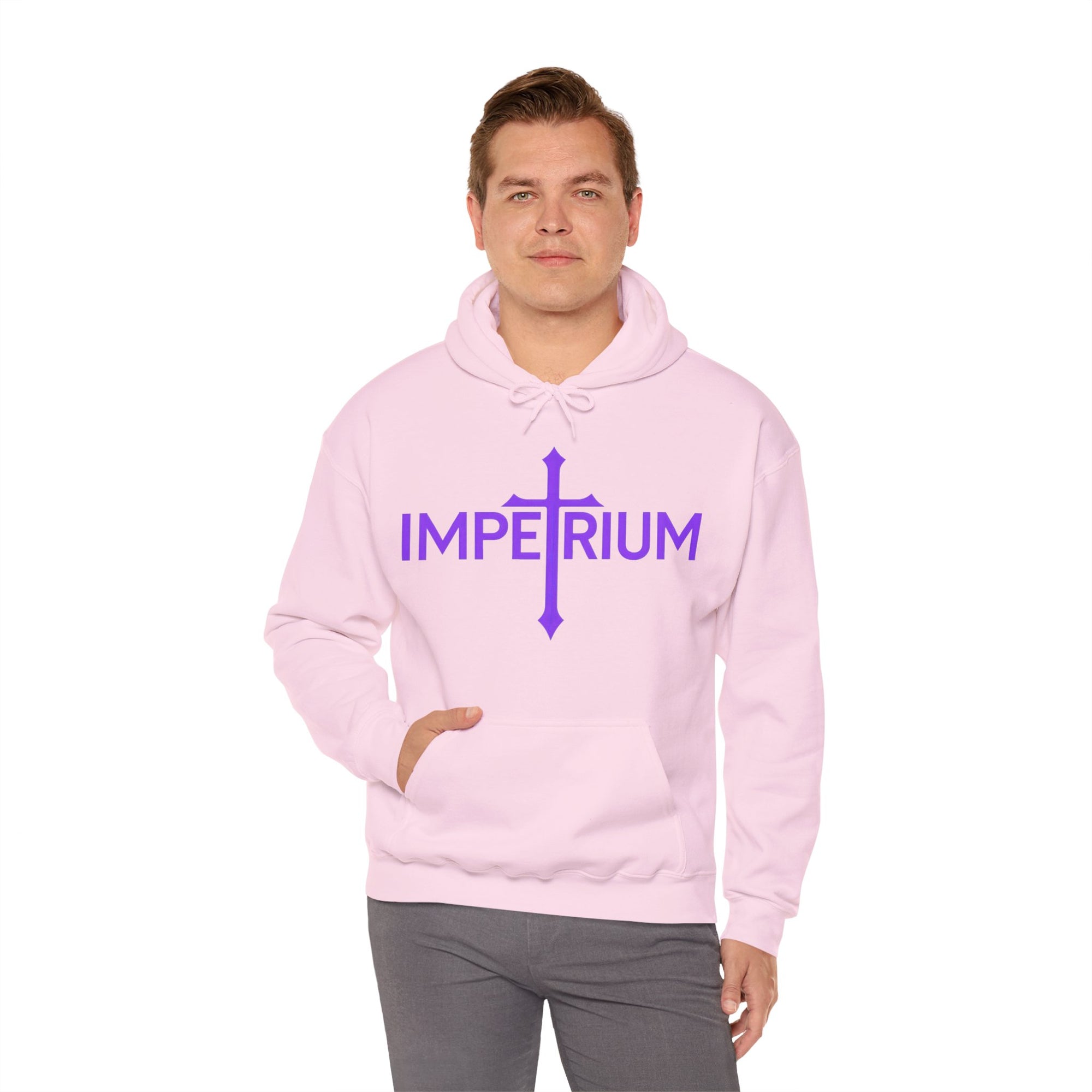 Pravinci Imperium - Light Pink Hooded Sweatshirt