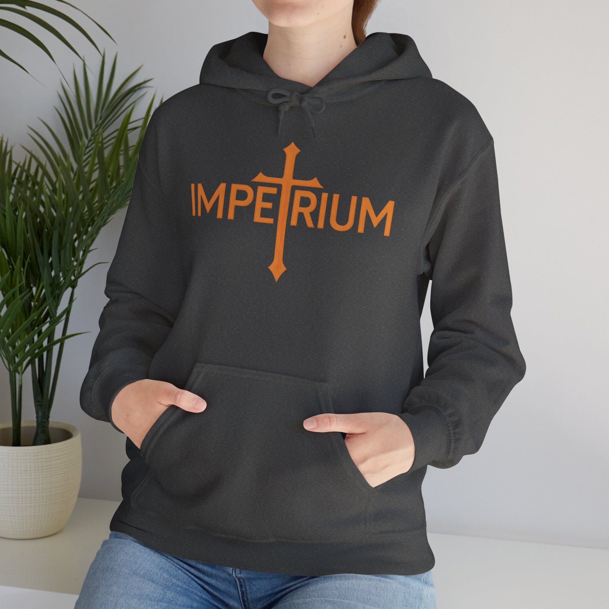 Pravinci Imperium - Dark Heather Hooded Sweatshirt