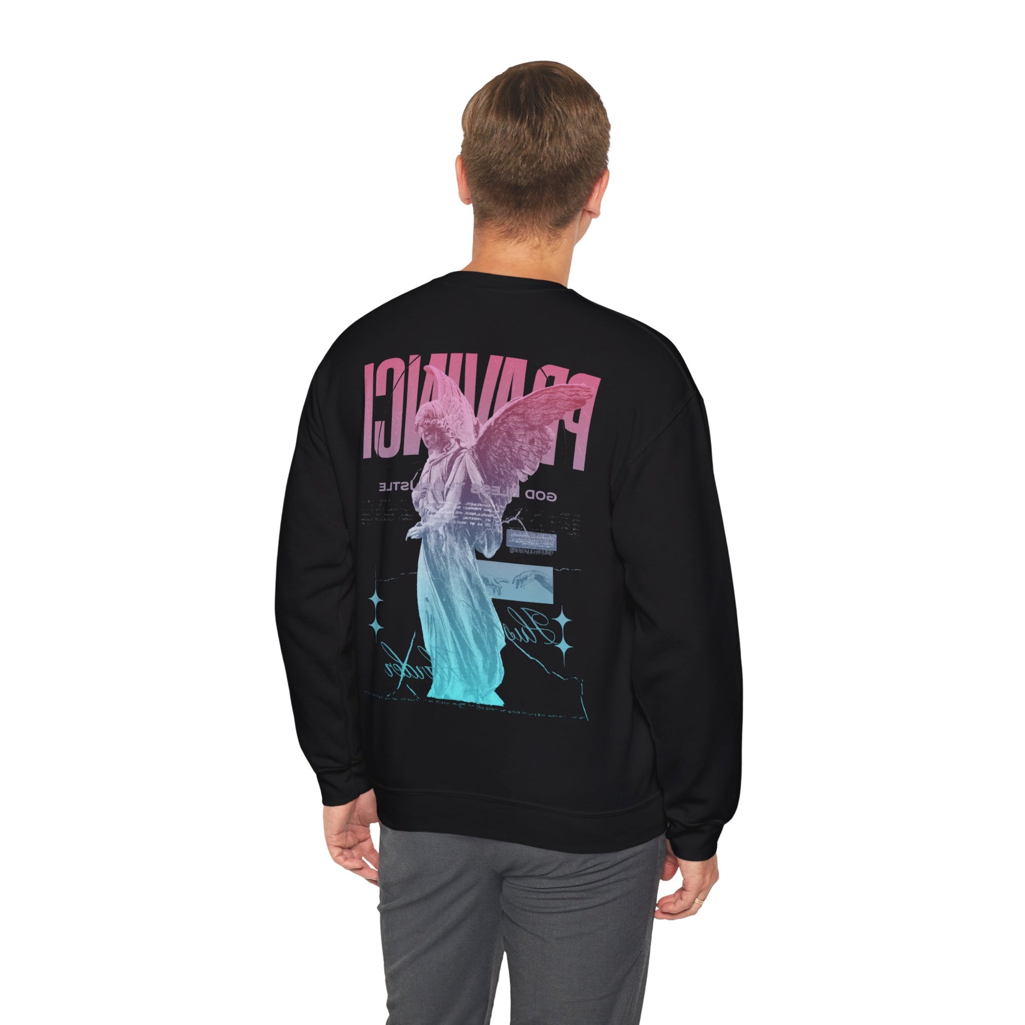 Pravinci Benedictus Labor Iridescente – Black Sweatshirt