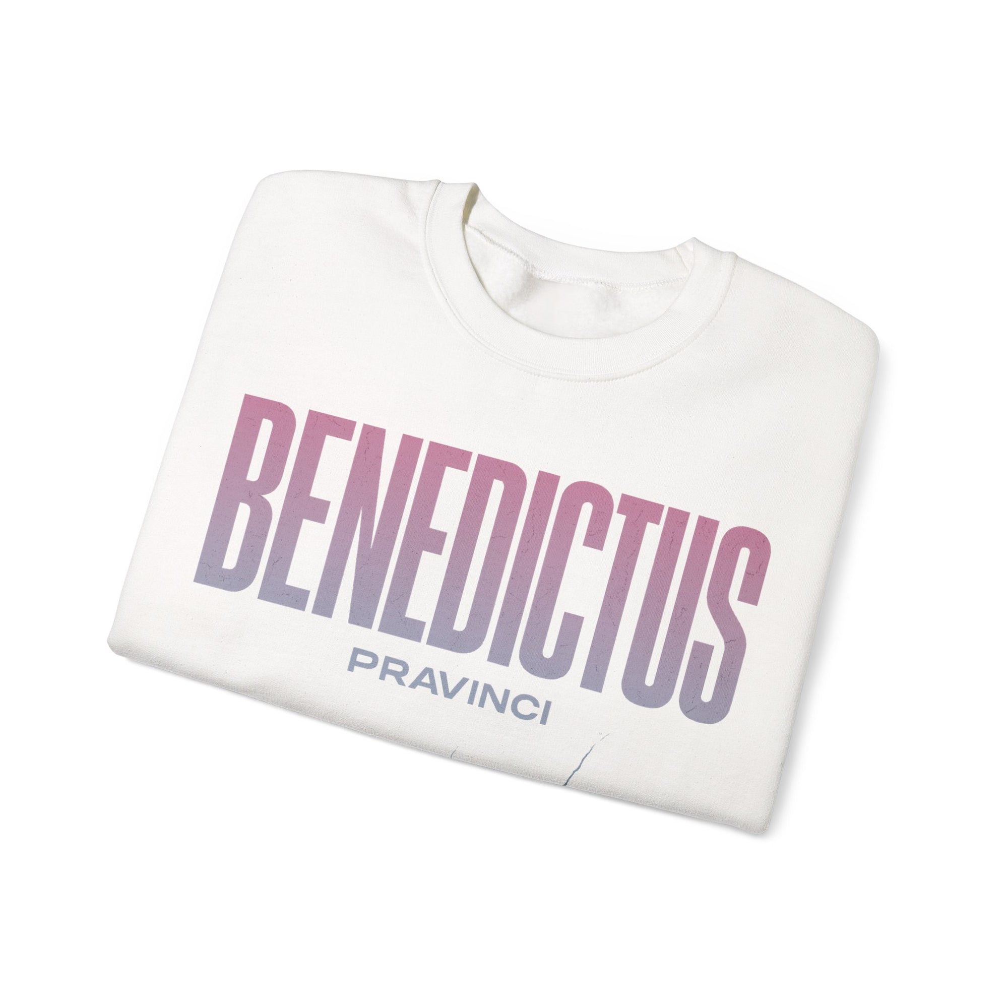 Pravinci Benedictus Labor Iridescente – White Sweatshirt