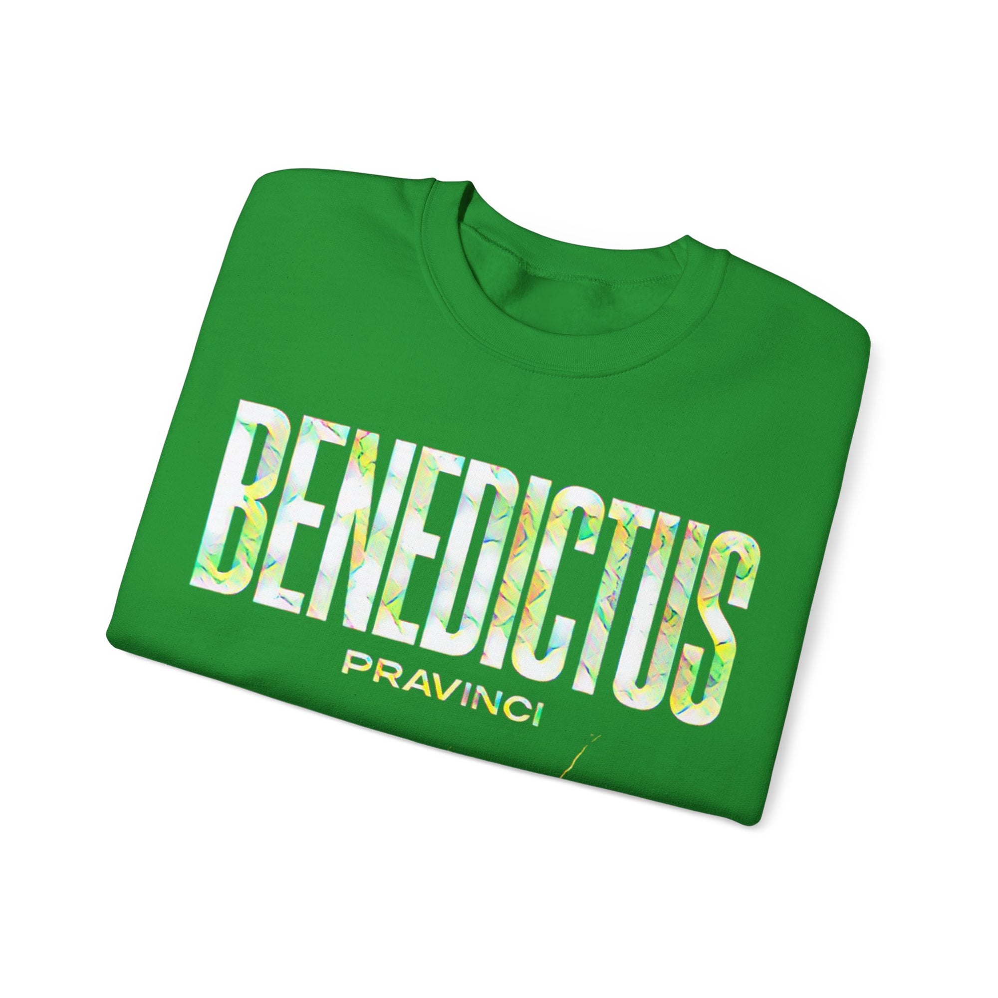 Pravinci Benedictus Labor Iridescente – Green Sweatshirt