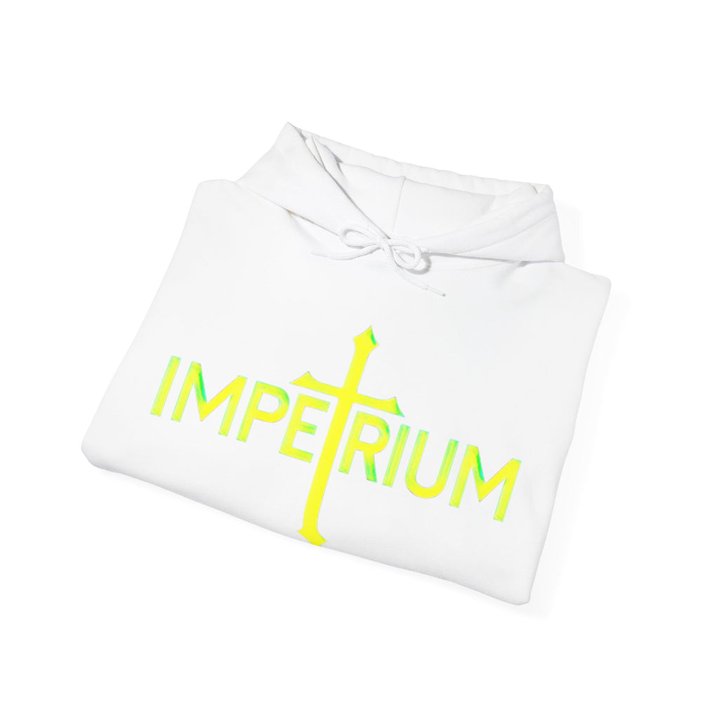 Pravinci Imperium Iridescente - White Hooded Sweatshirt