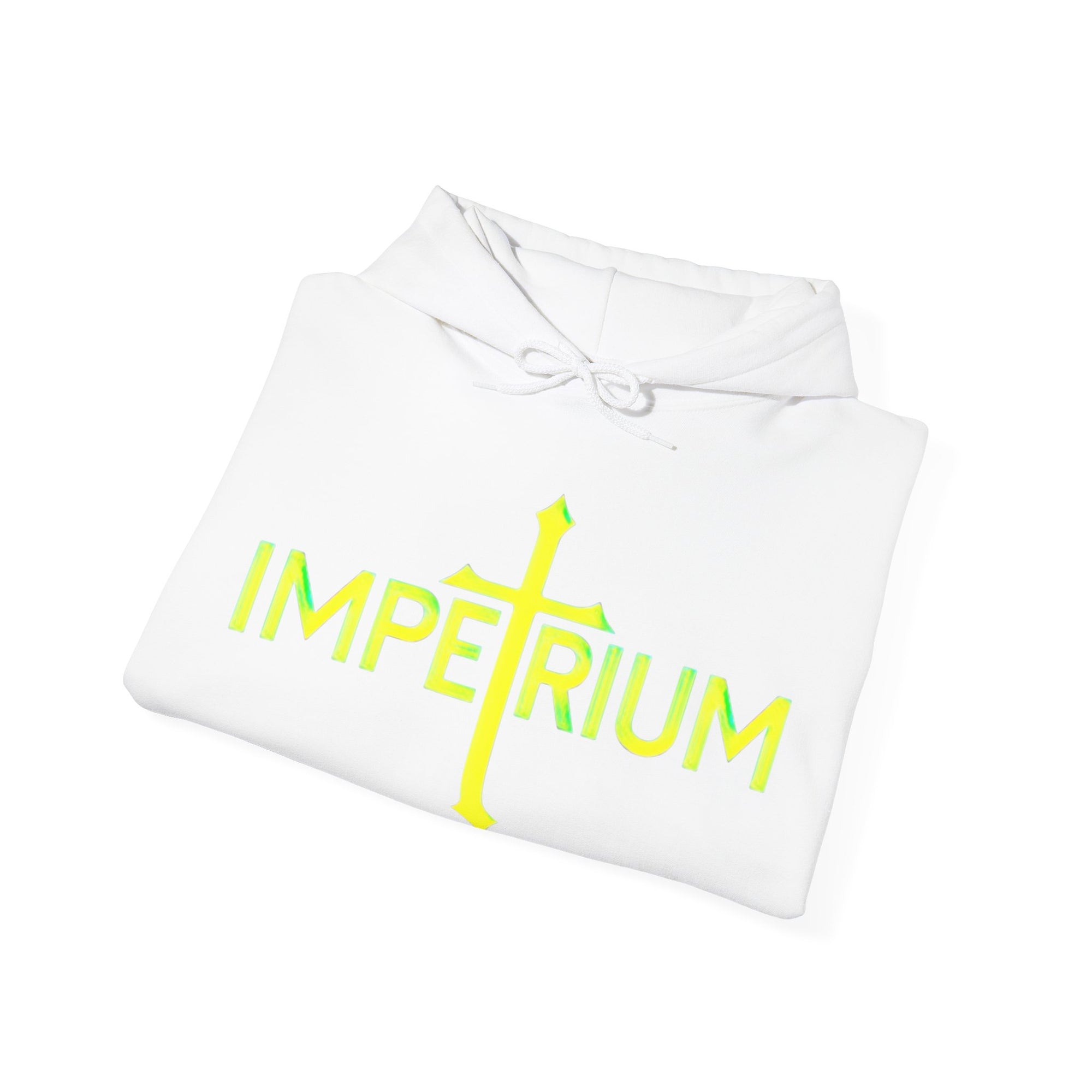 Pravinci Imperium Iridescente - White Hooded Sweatshirt