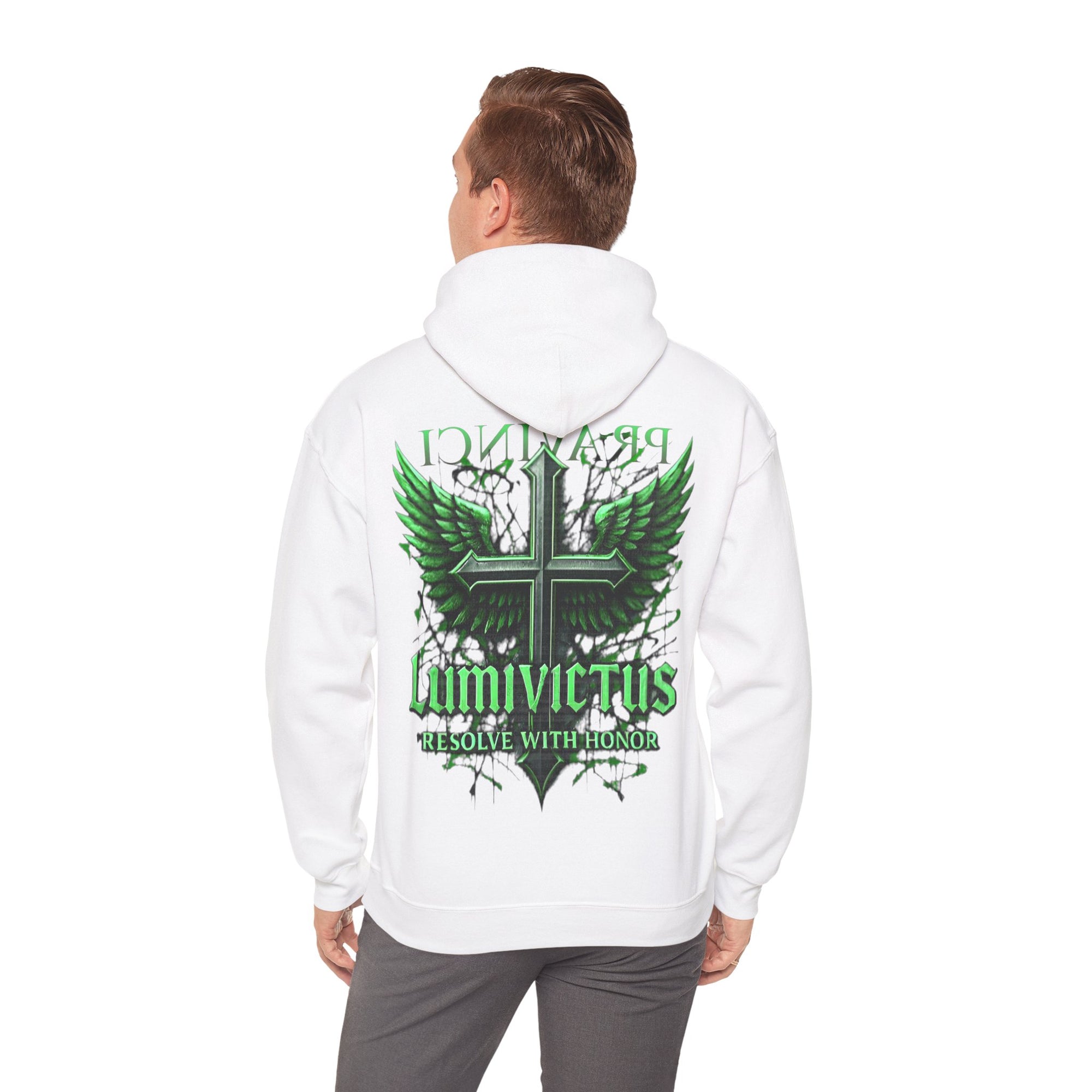 Pravinci Lumivictus Iridescente Green - Hooded Sweatshirt