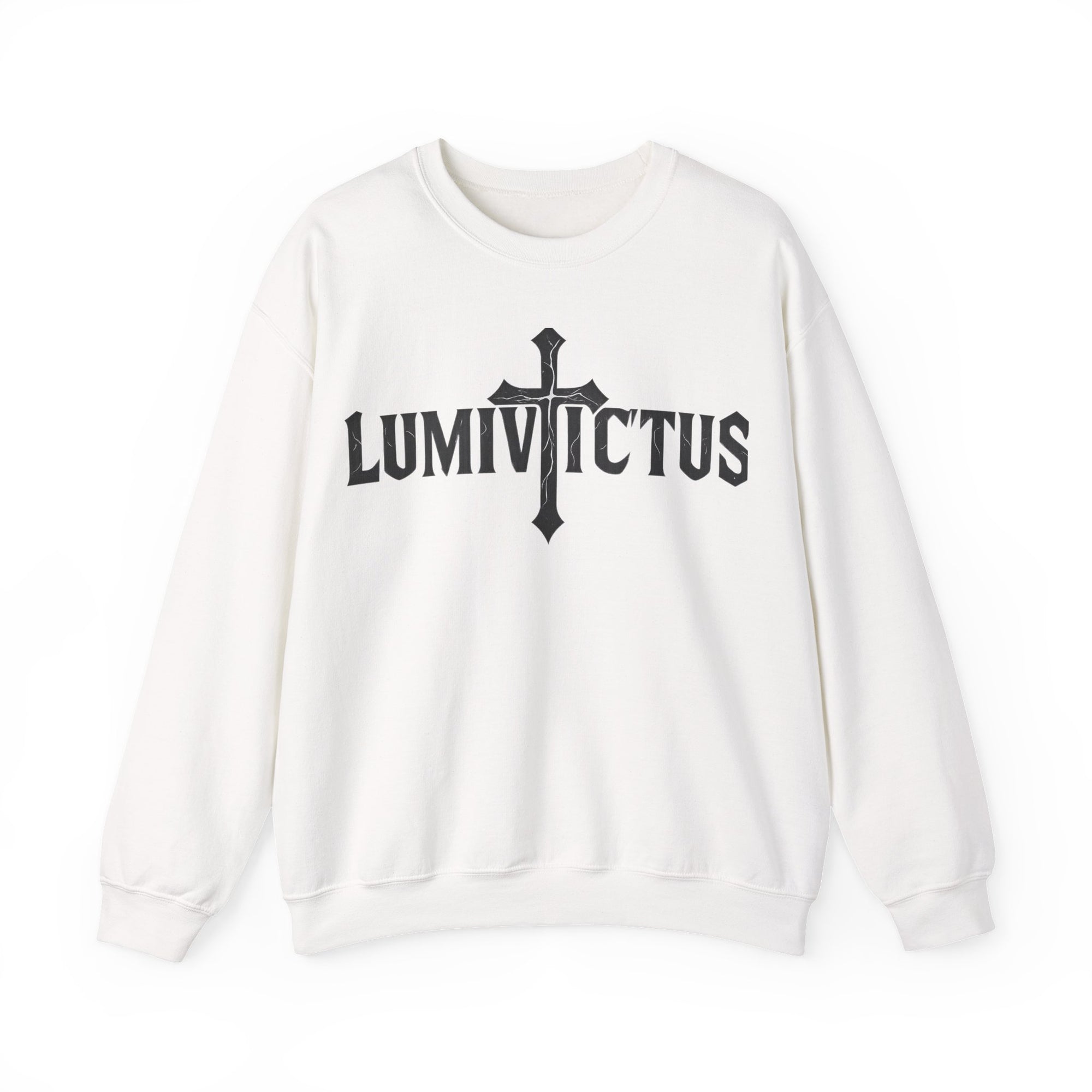 Pravinci Lumivictus Monochromia Black - Crewneck Sweatshirt