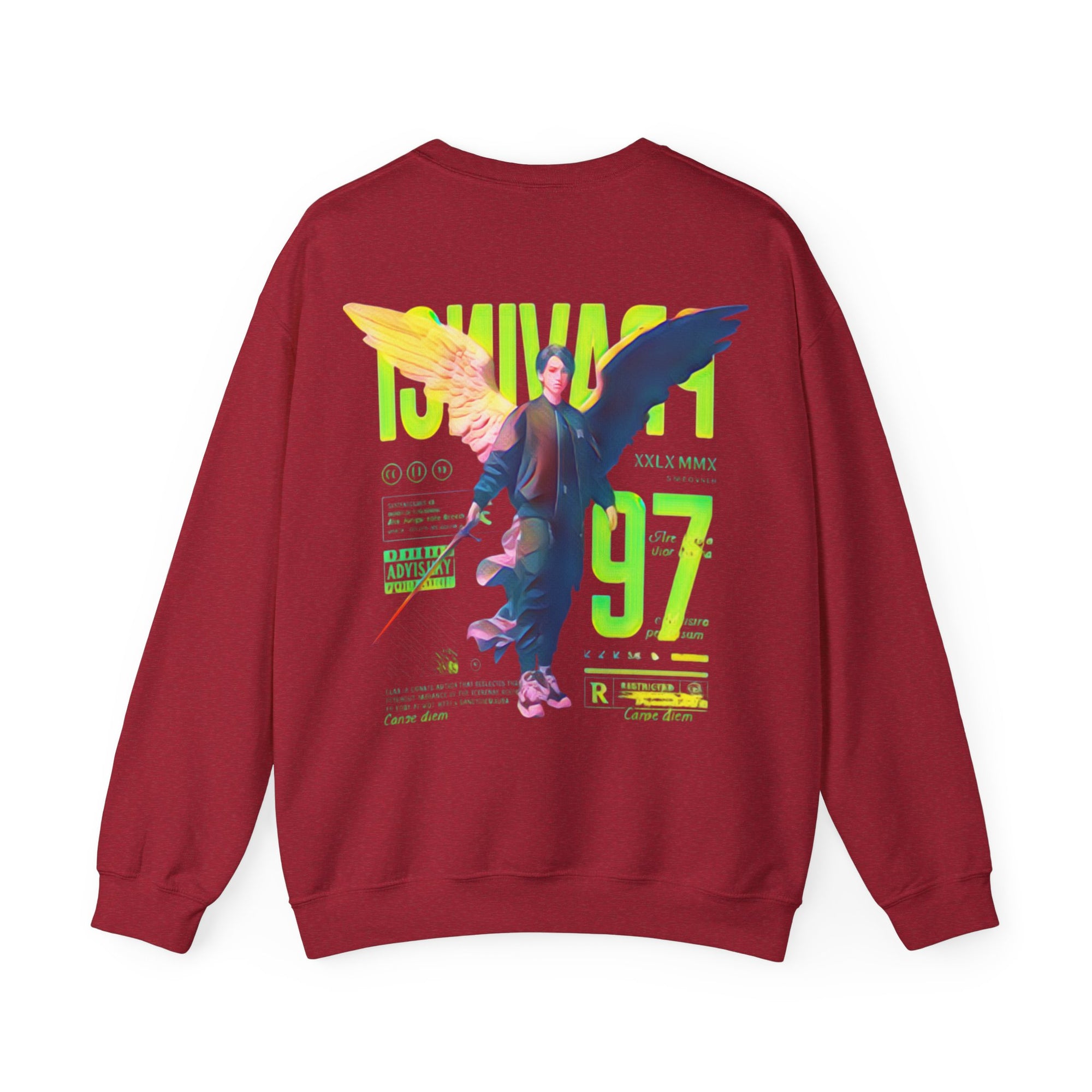 Pravinci Imperium Iridescente - Antique Cherry Red Sweatshirt