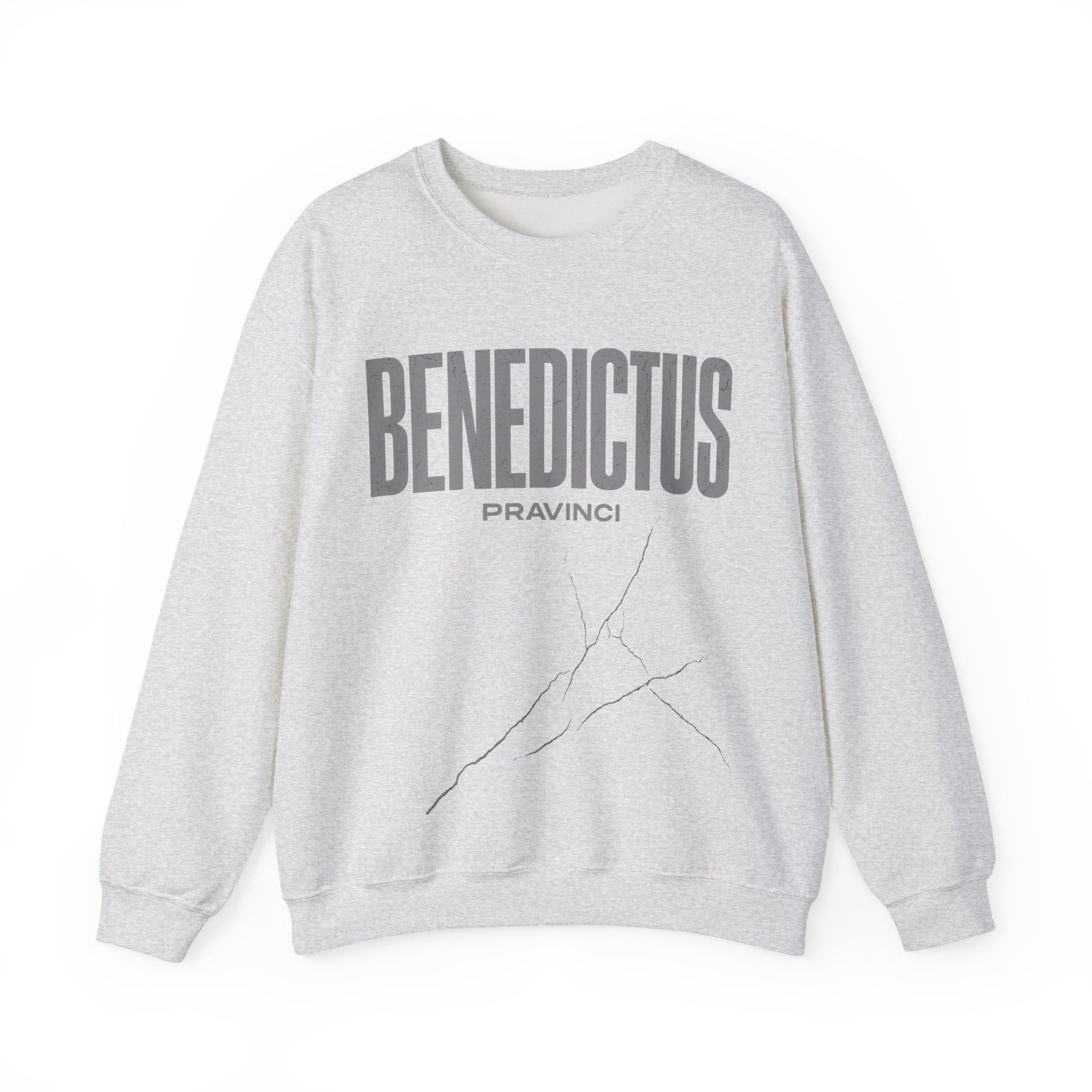 Pravinci Benedictus Labor Monocromia – Ash Sweatshirt