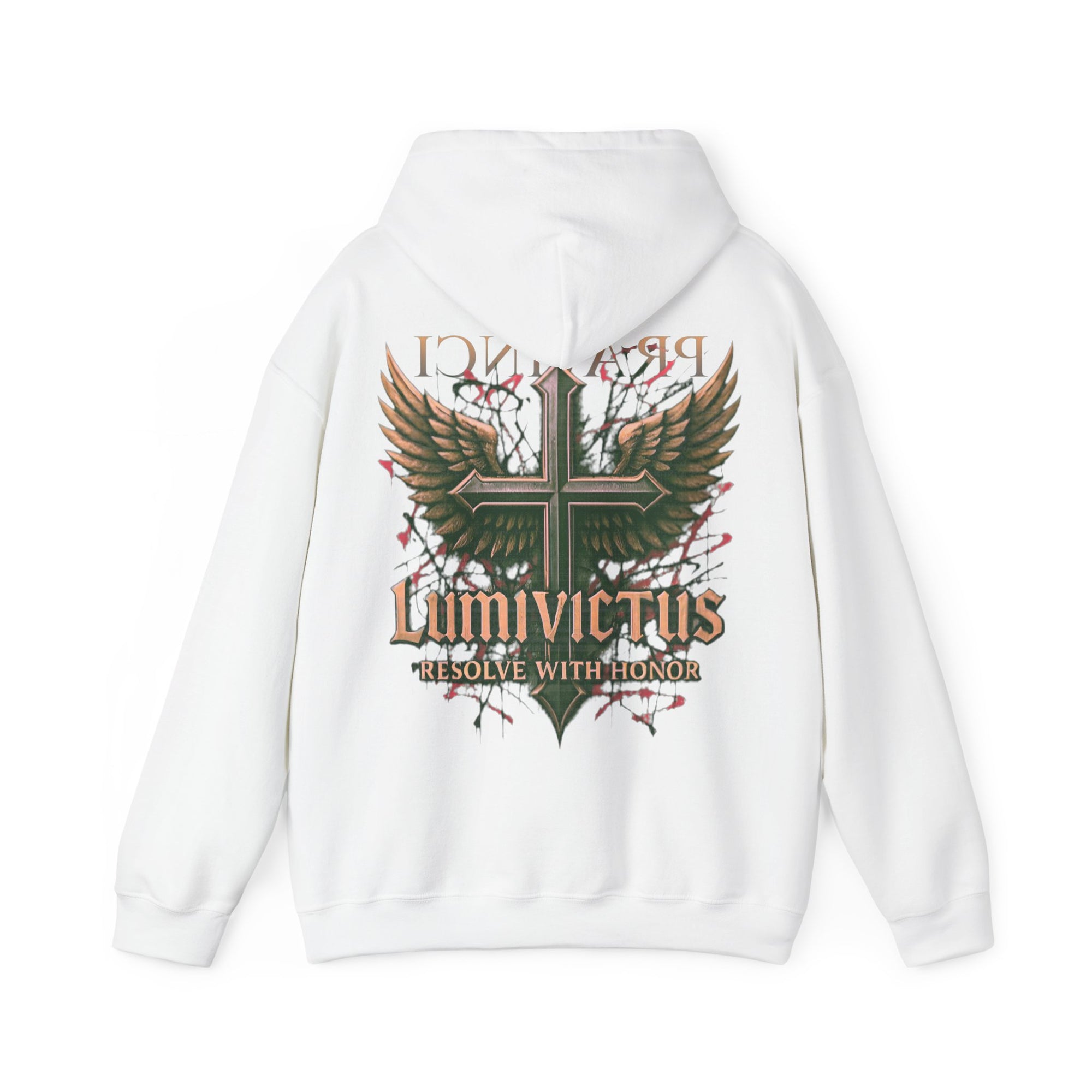 Pravinci Lumivictus Iridescente Olive Green - Hooded Sweatshirt
