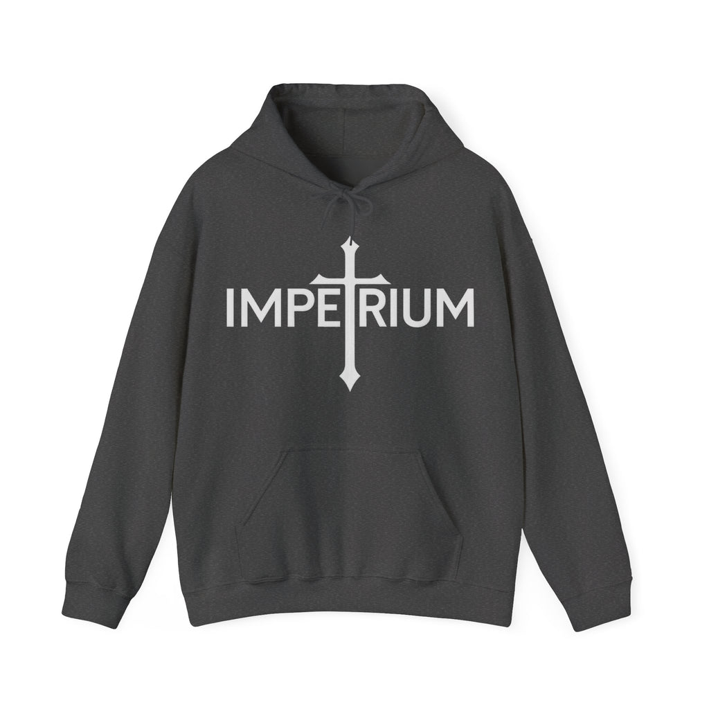 Pravinci Imperium Monocromia - Dark Heather Hooded Sweatshirt