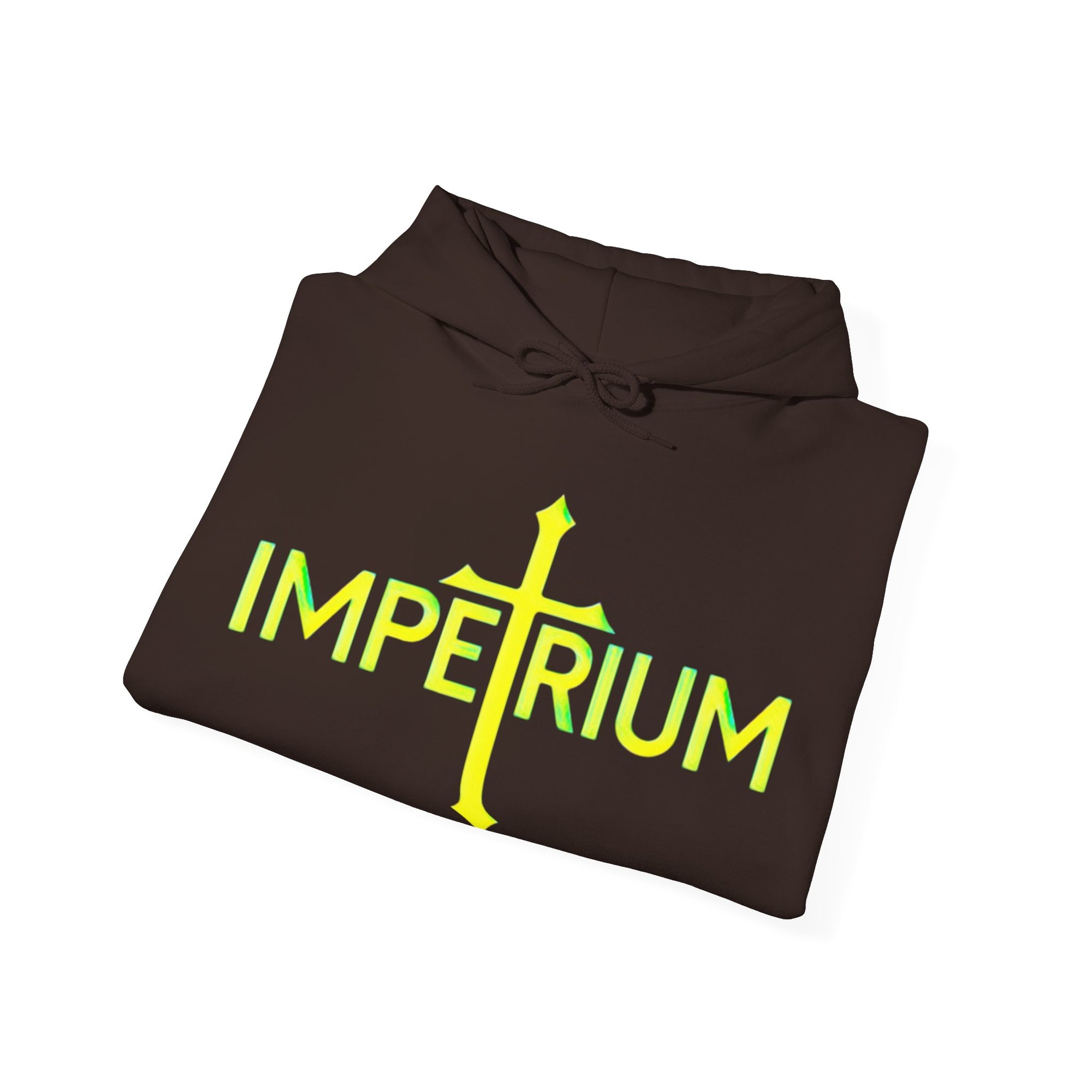 Pravinci Imperium Iridescente - Dark Chocolate Hooded Sweatshirt