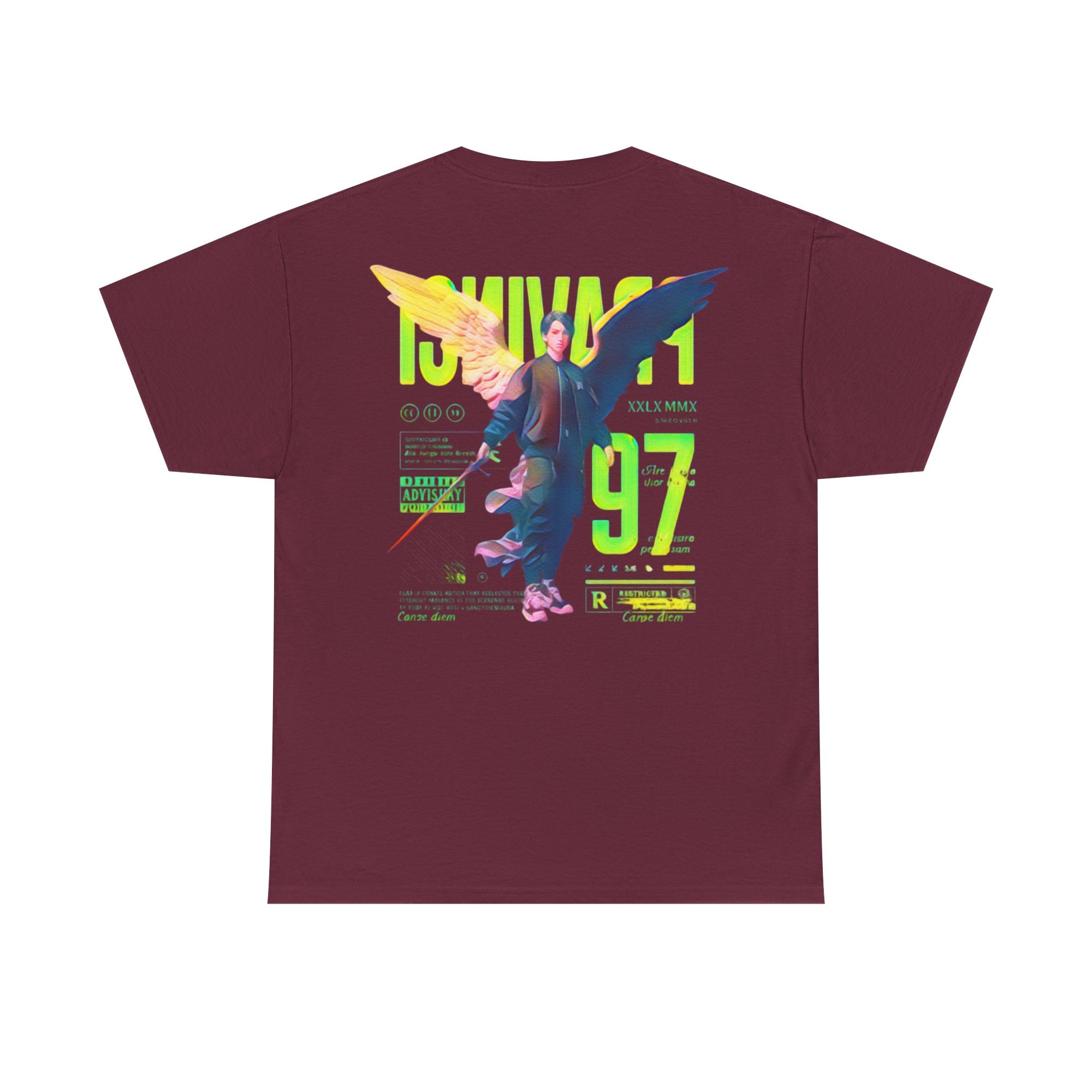 Pravinci Imperium Iridescente - Maroon T-Shirt