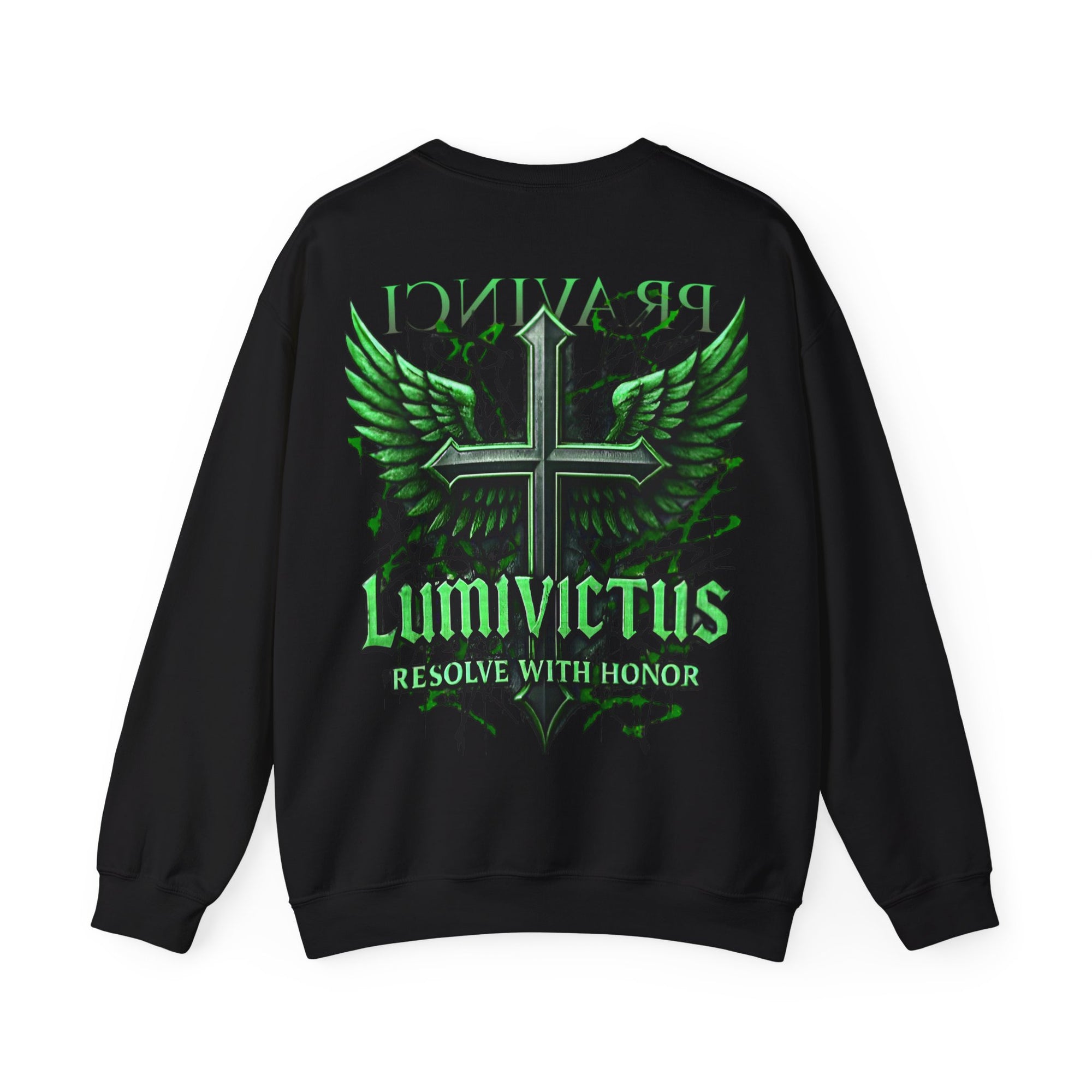 Pravinci Lumivictus Iridescente Green - Crewneck Sweatshirt