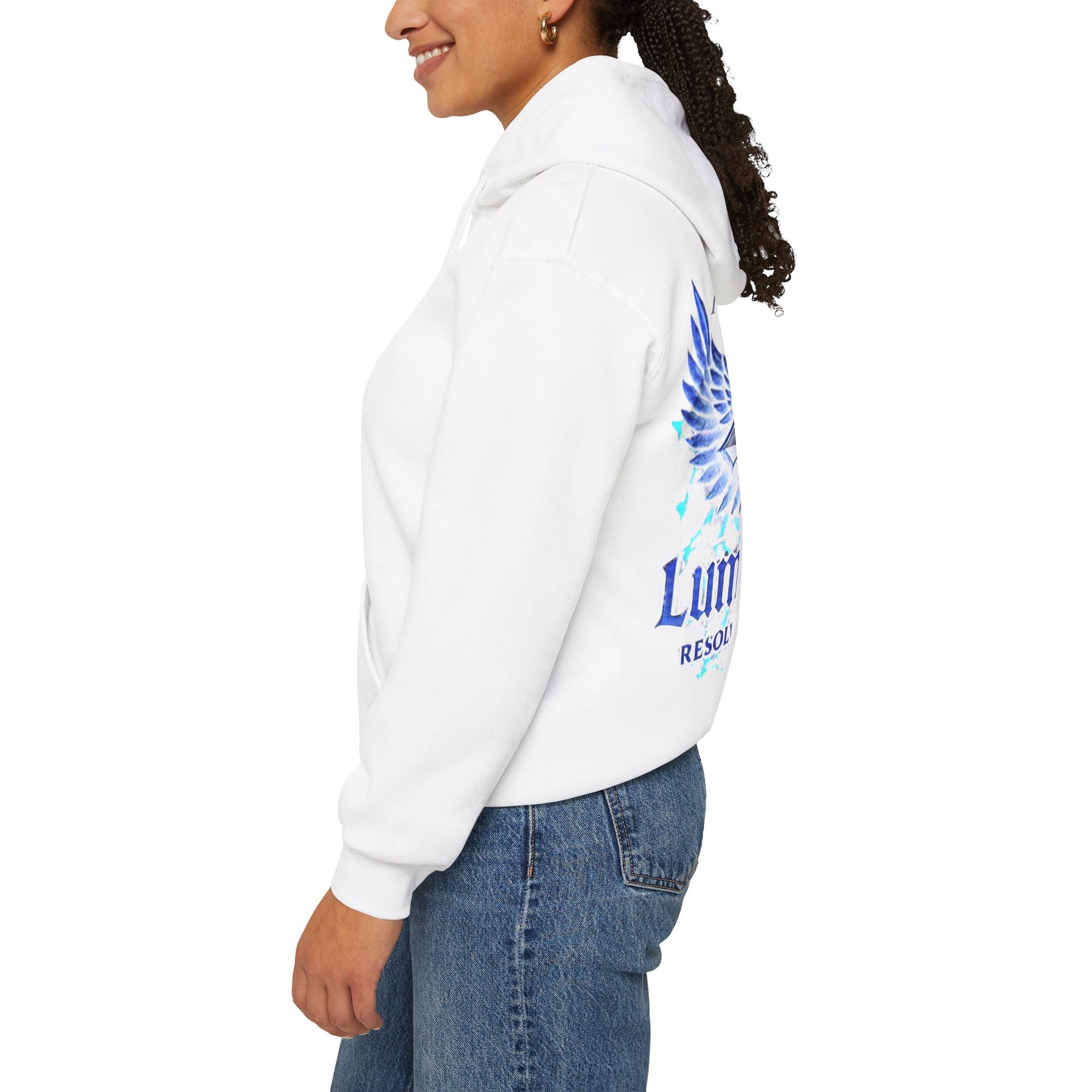 Pravinci Lumivictus Iridescente Blue - Hooded Sweatshirt