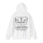 Pravinci Lumivictus Monocromia White - Hooded Sweatshirt