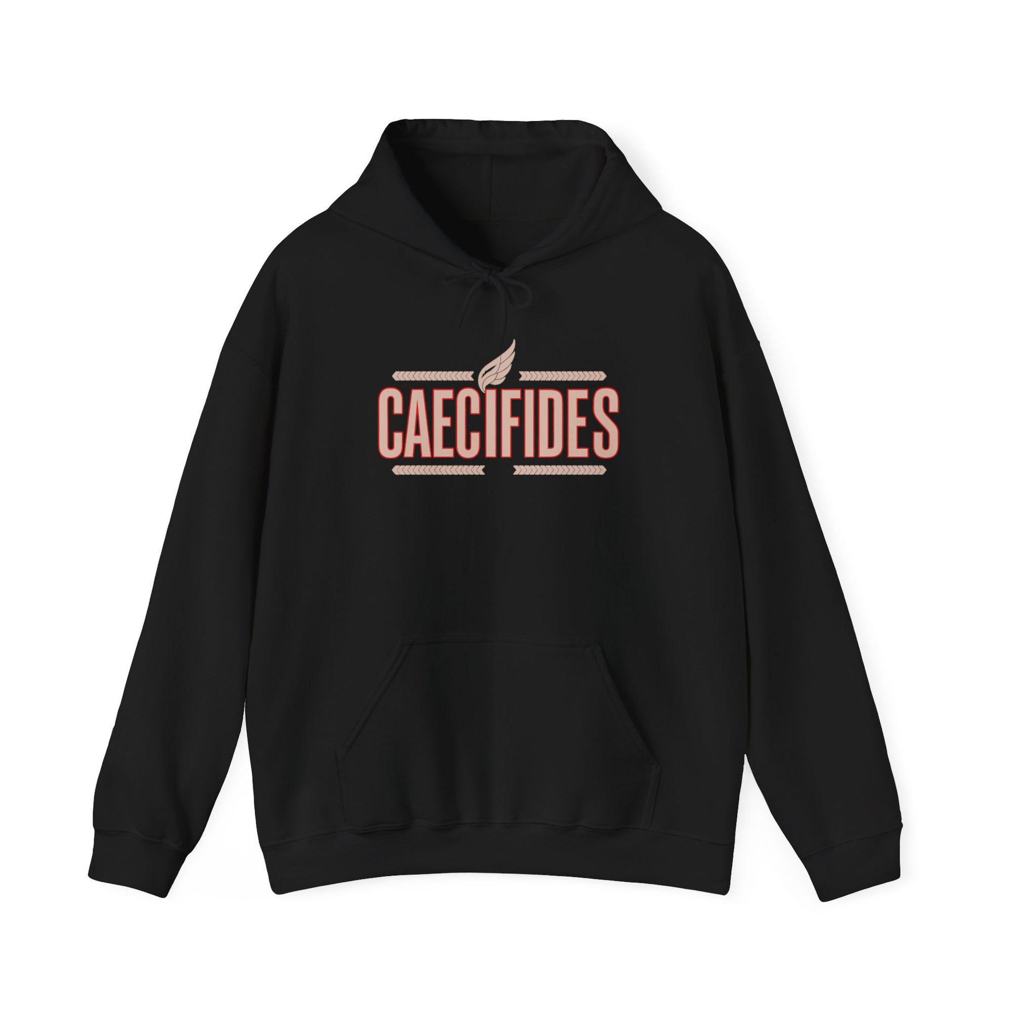 Pravinci Caecifides – Black & Red Hooded Sweatshirt