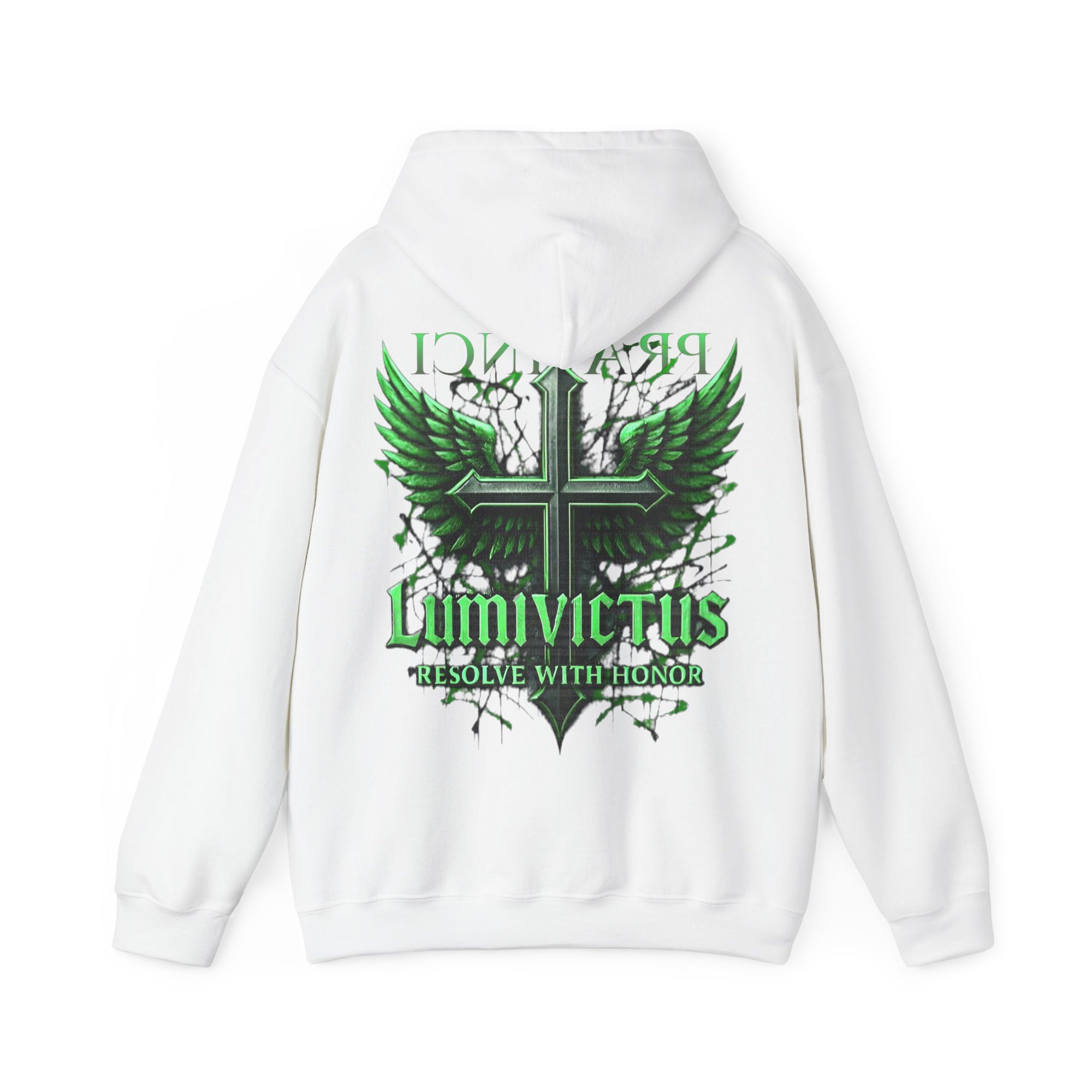 Pravinci Lumivictus Iridescente Green - Hooded Sweatshirt