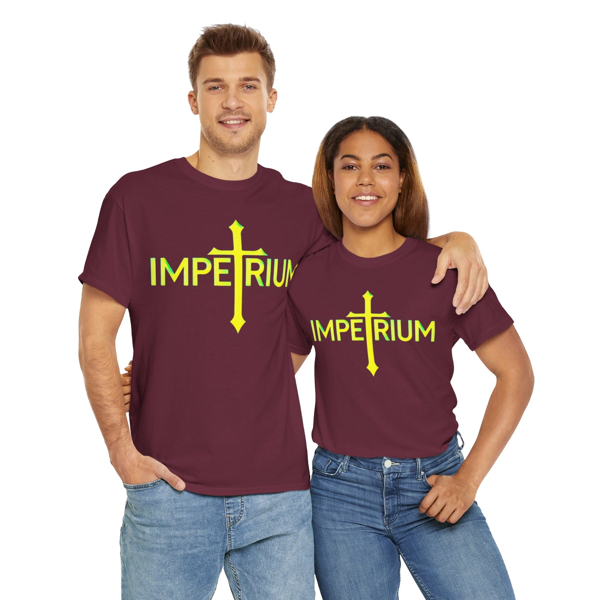 Pravinci Imperium Iridescente - Maroon T-Shirt