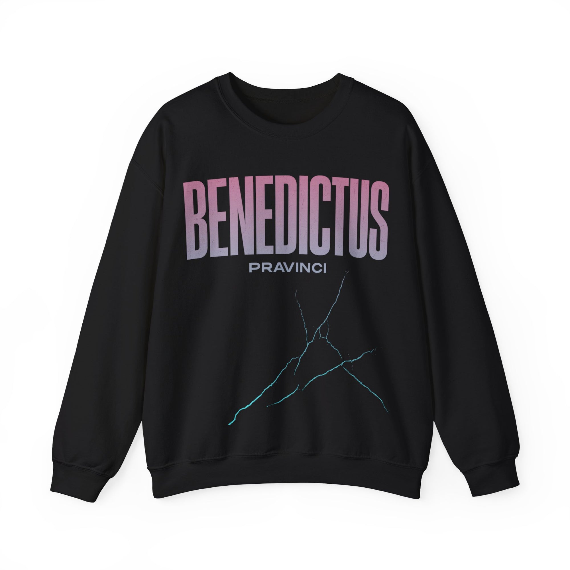 Pravinci Benedictus Labor Iridescente – Black Sweatshirt