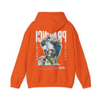 Pravinci Caecifides Iridescente – Orange Hooded Sweatshirt