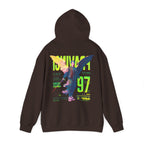 Pravinci Imperium Iridescente - Dark Chocolate Hooded Sweatshirt