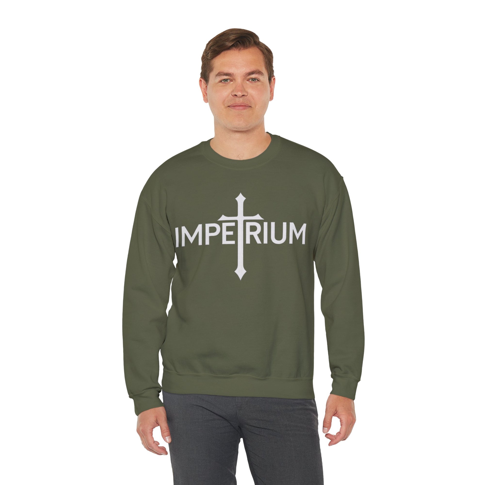 Pravinci Imperium Monocromia - Military Green Sweatshirt