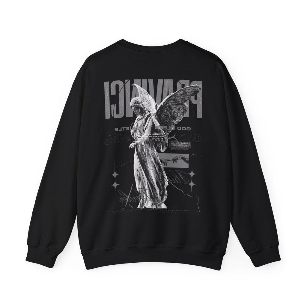 Pravinci Benedictus Labor Monocromia – Black Sweatshirt