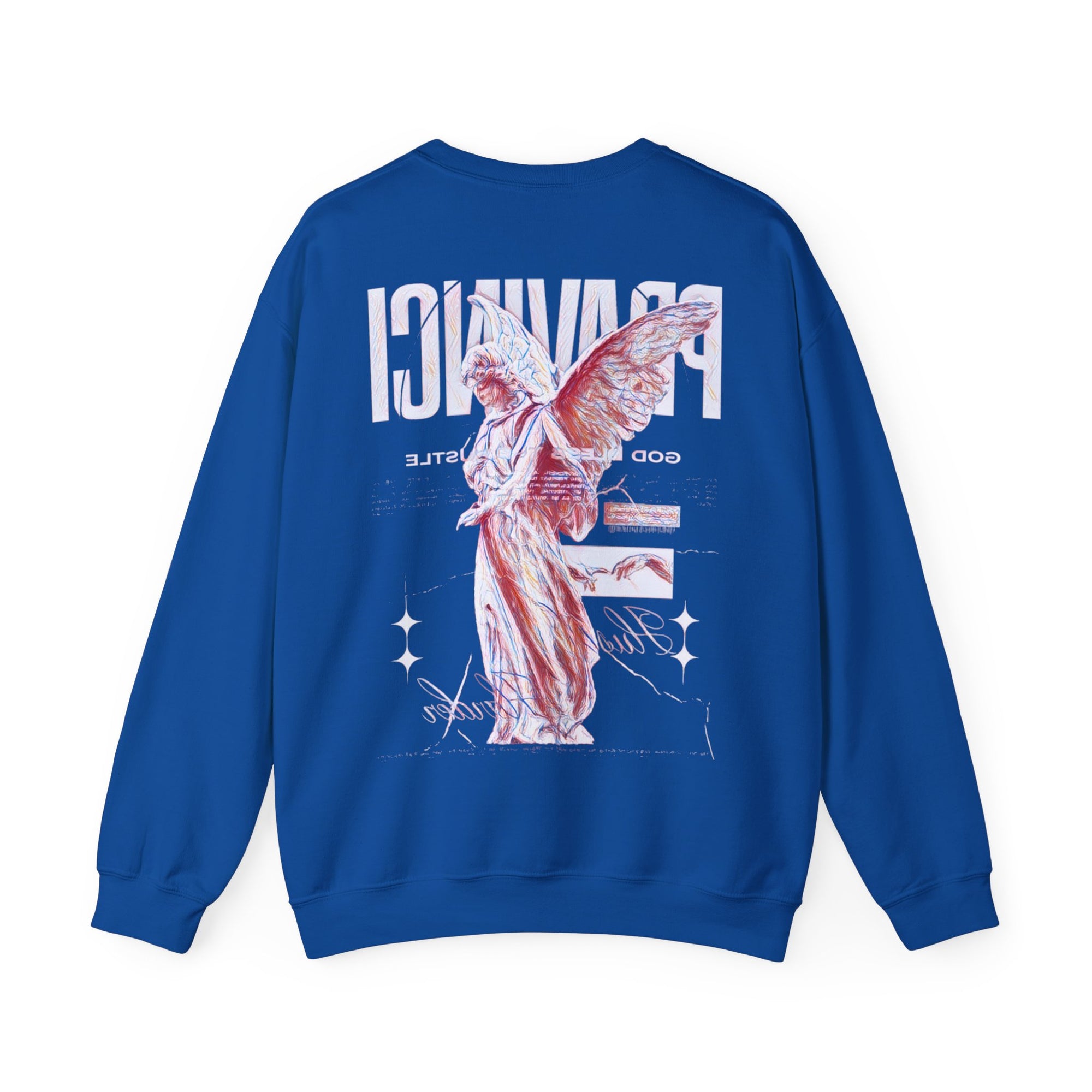 Pravinci Benedictus Labor Iridescente – Blue Sweatshirt