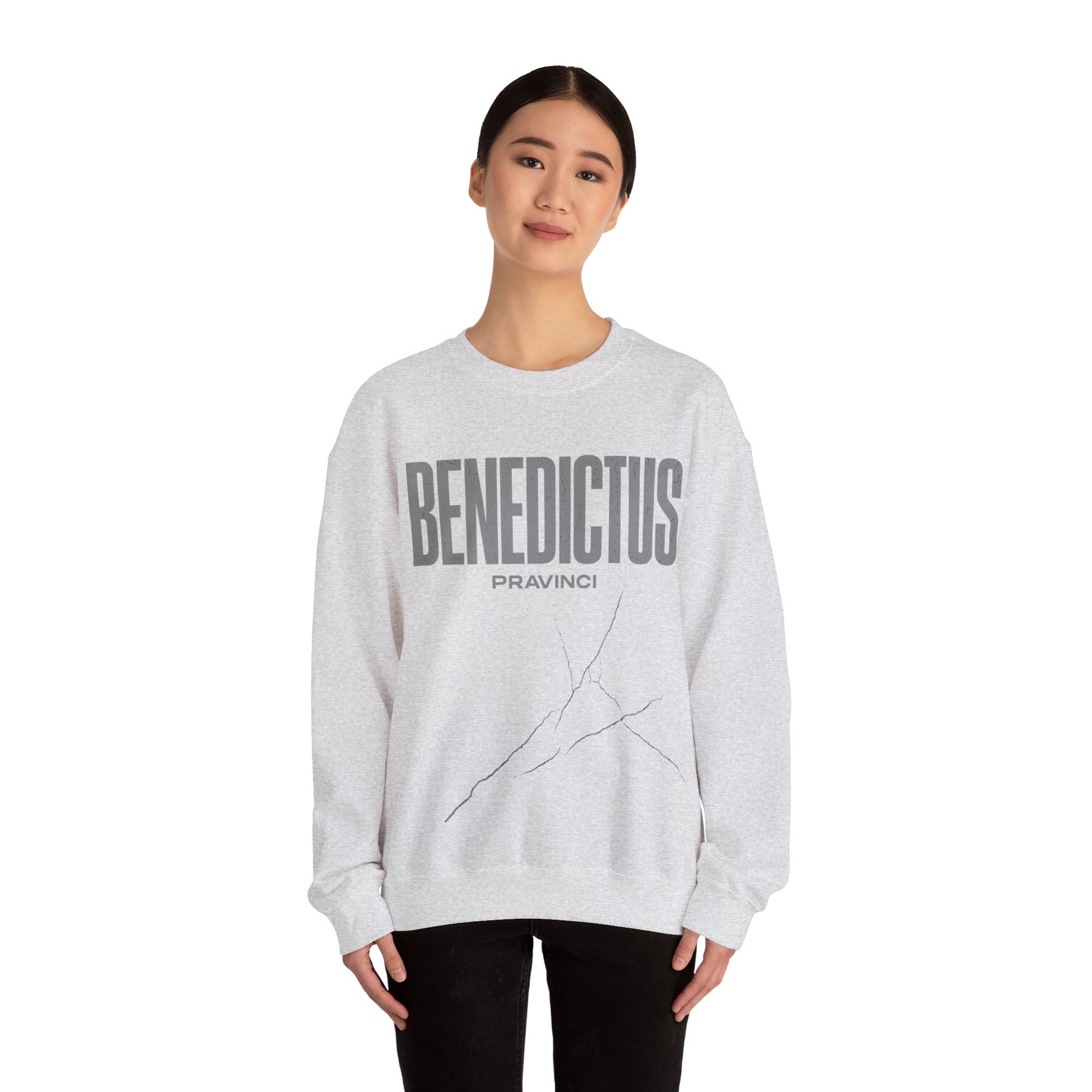 Pravinci Benedictus Labor Monocromia – Ash Sweatshirt