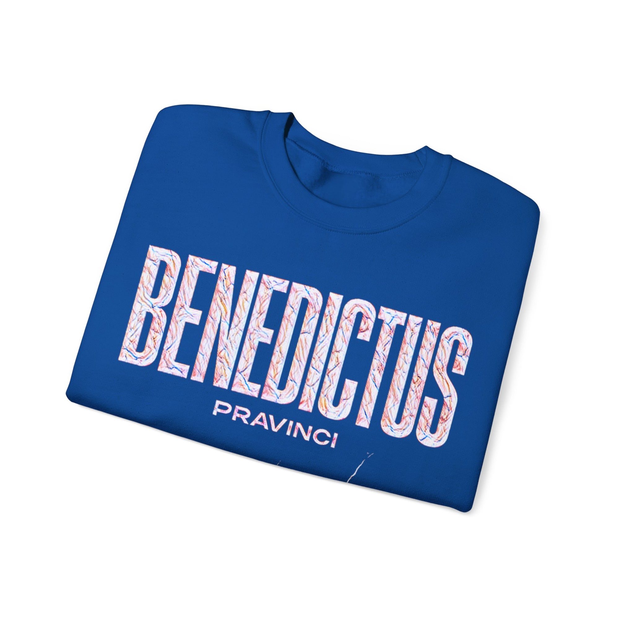 Pravinci Benedictus Labor Iridescente – Blue Sweatshirt