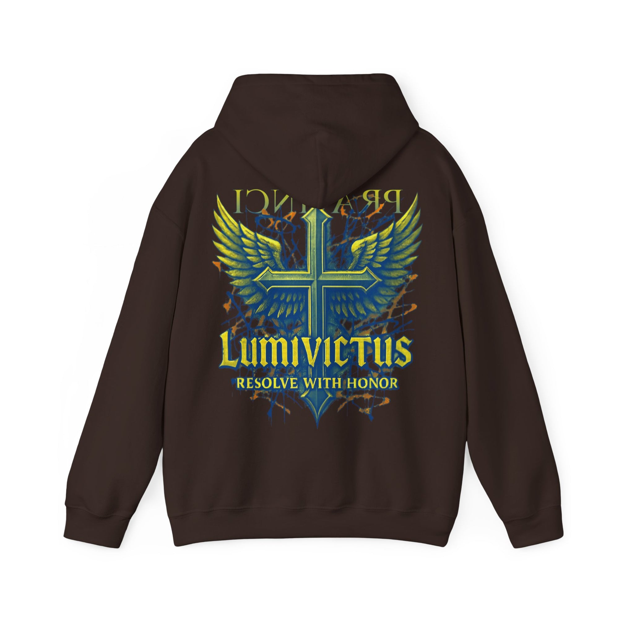 Pravinci Lumivictus Iridescente Blue Green - Hooded Sweatshirt