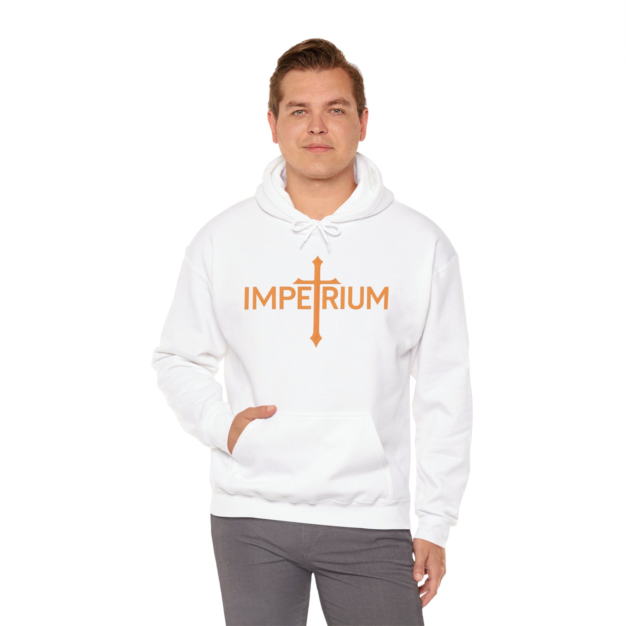 Pravinci Imperium - White Hooded Sweatshirt