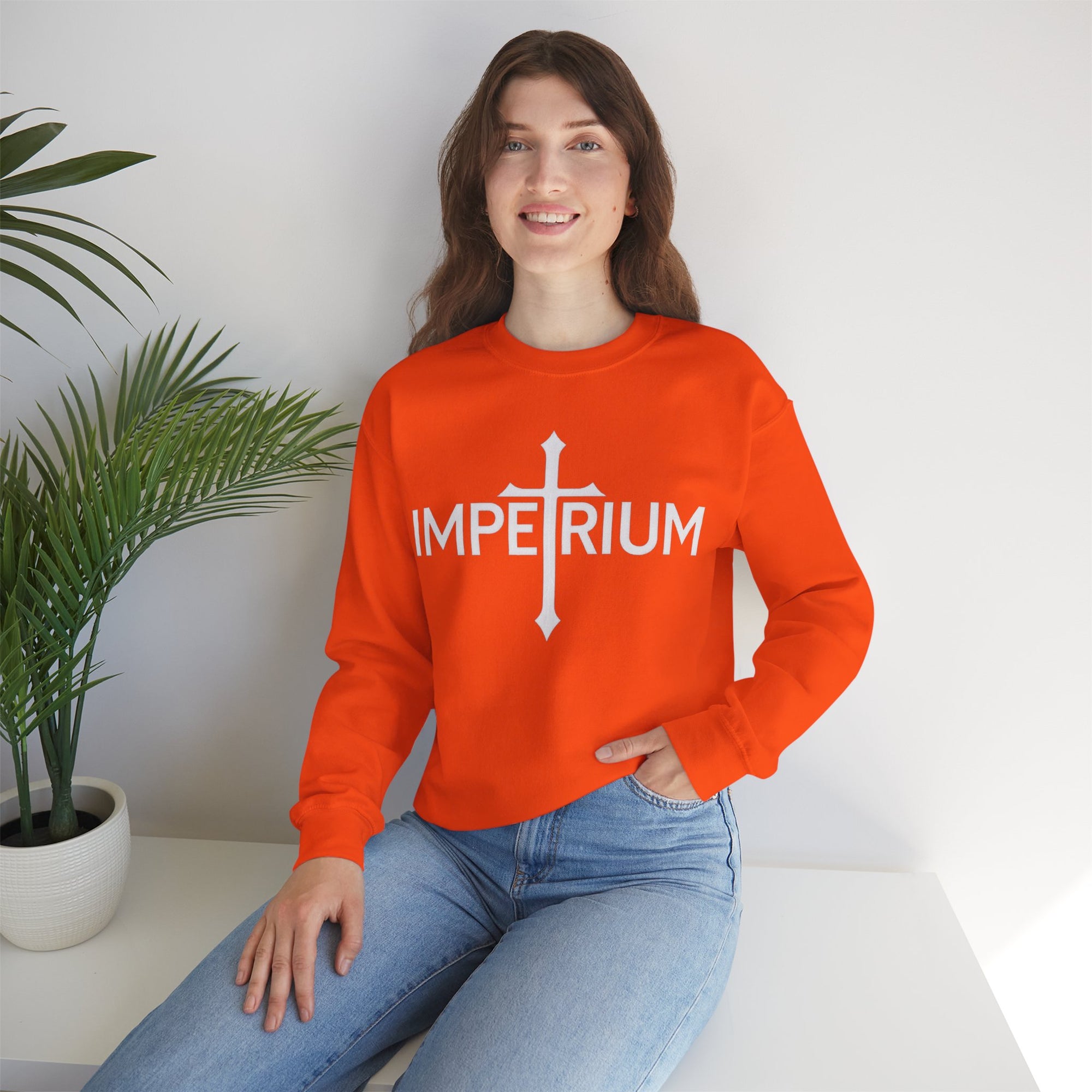 Pravinci Imperium Monocromia - Orange Sweatshirt