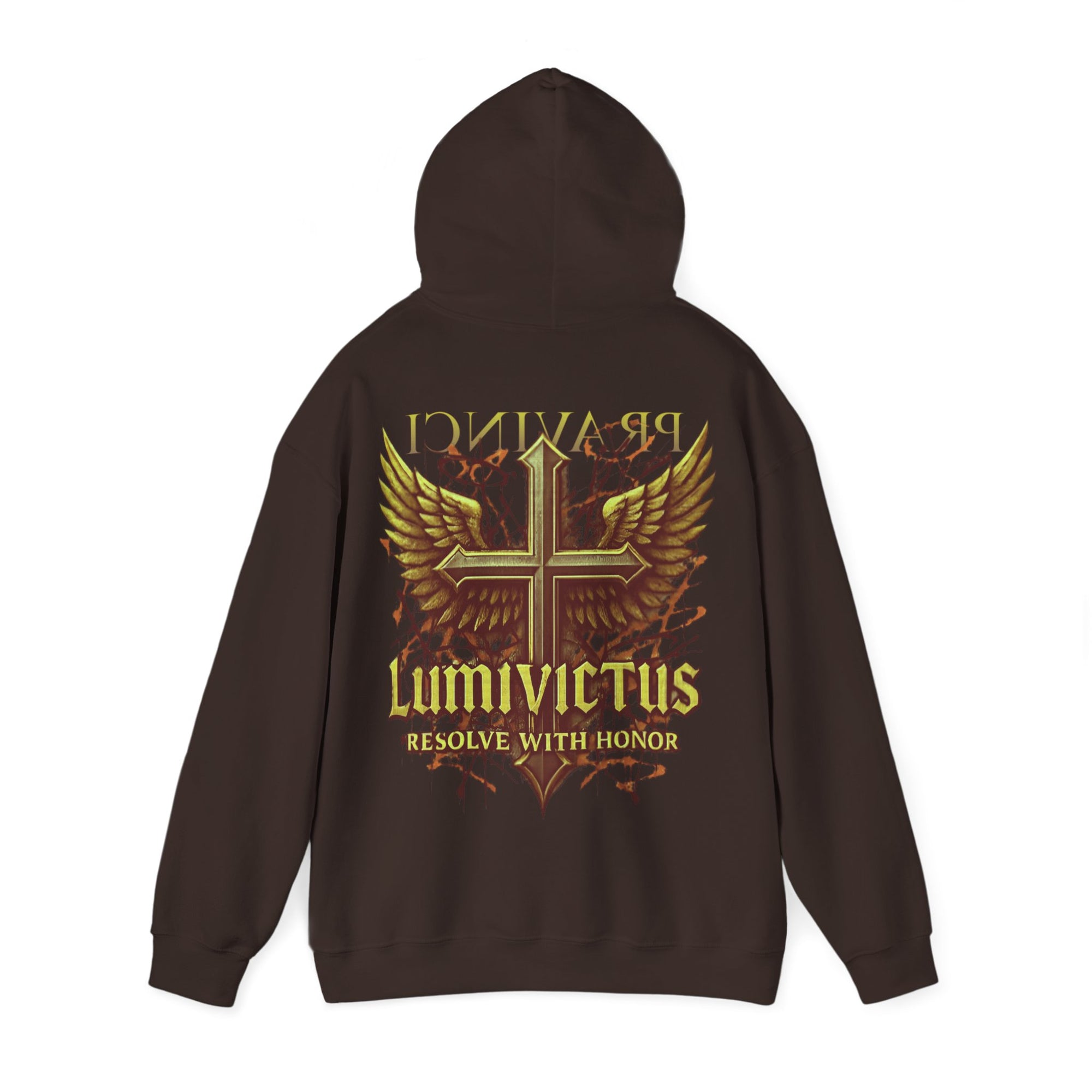 Pravinci Lumivictus Iridescente Brown - Hooded Sweatshirt