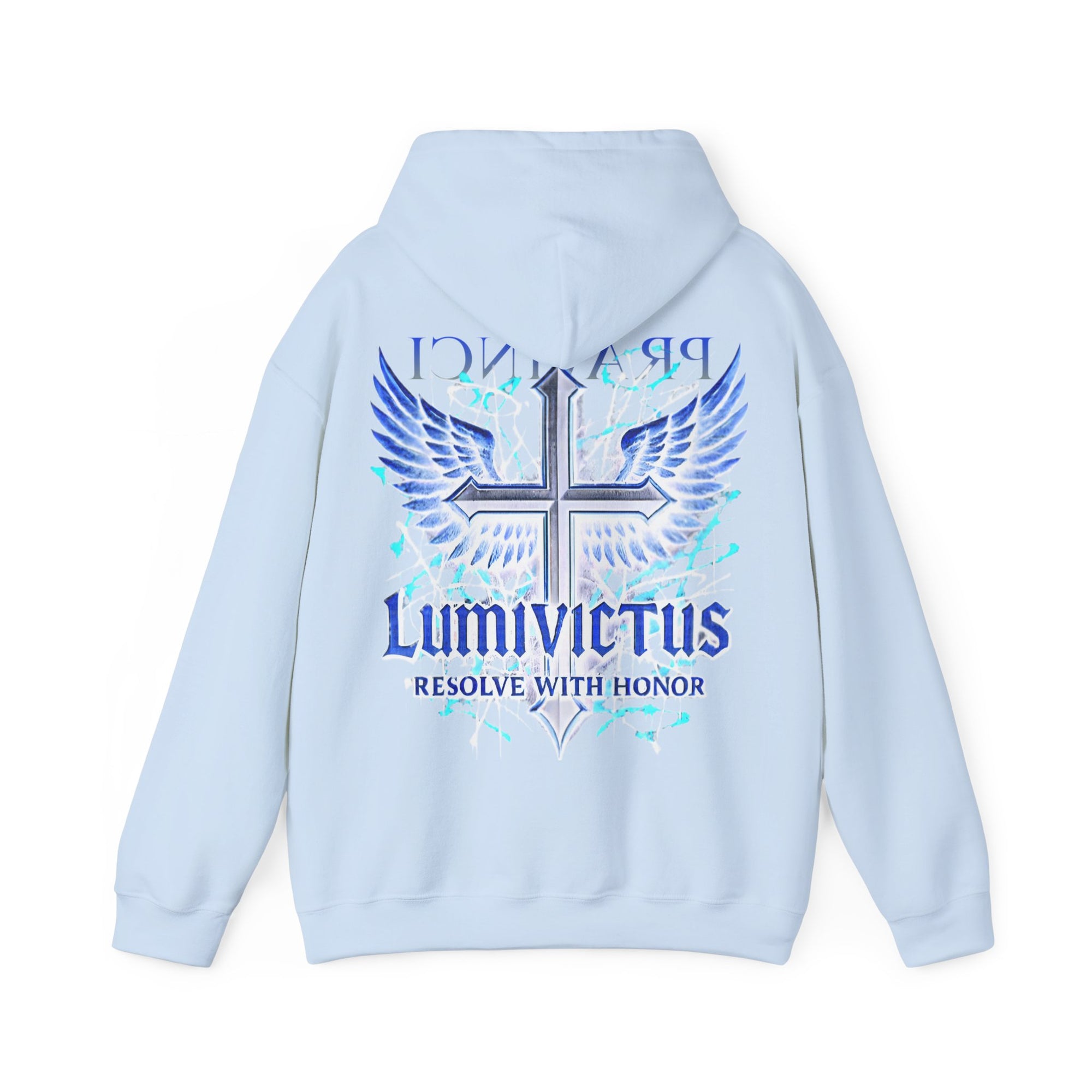 Pravinci Lumivictus Iridescente Blue - Hooded Sweatshirt