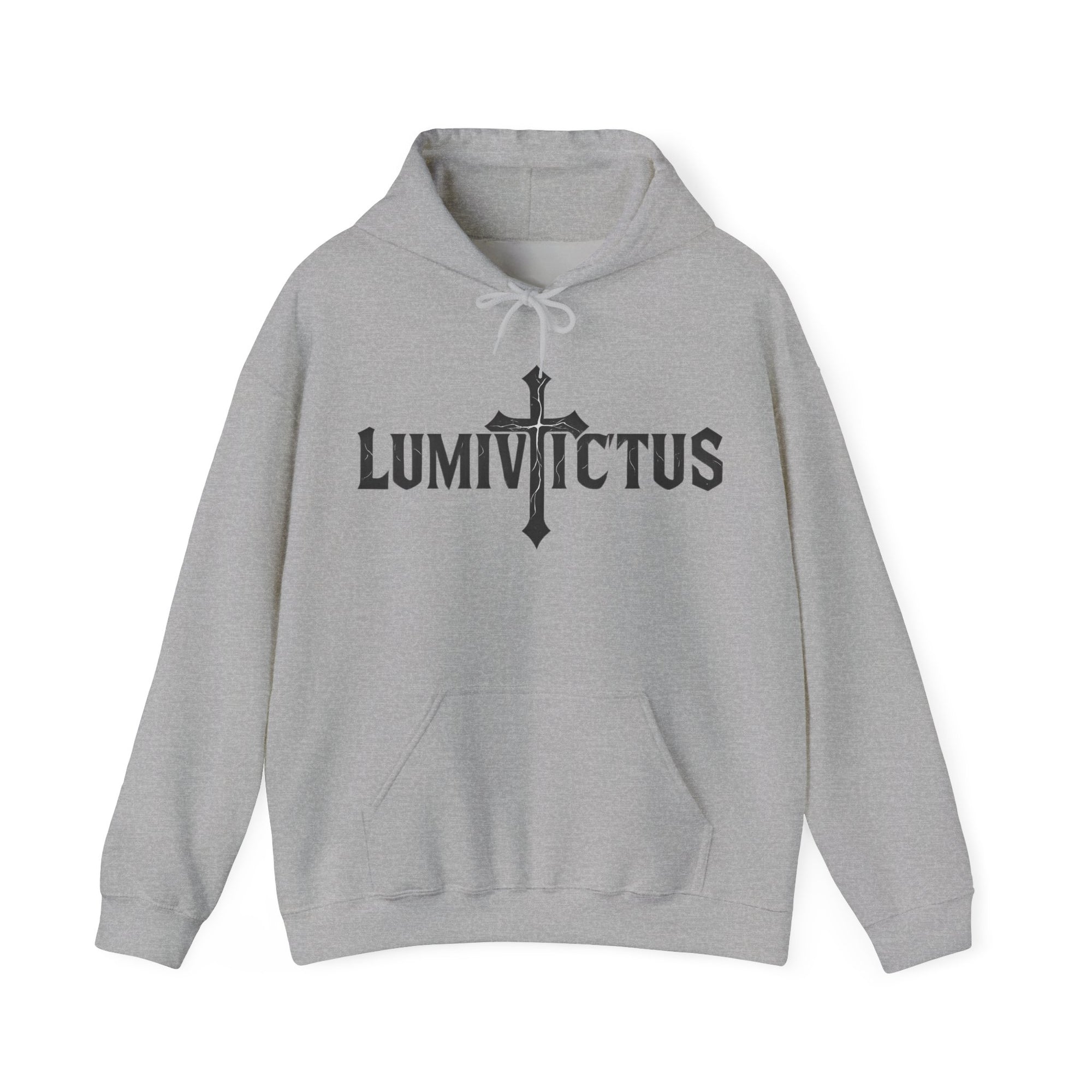 Pravinci Lumivictus Monocromia Black - Hooded Sweatshirt